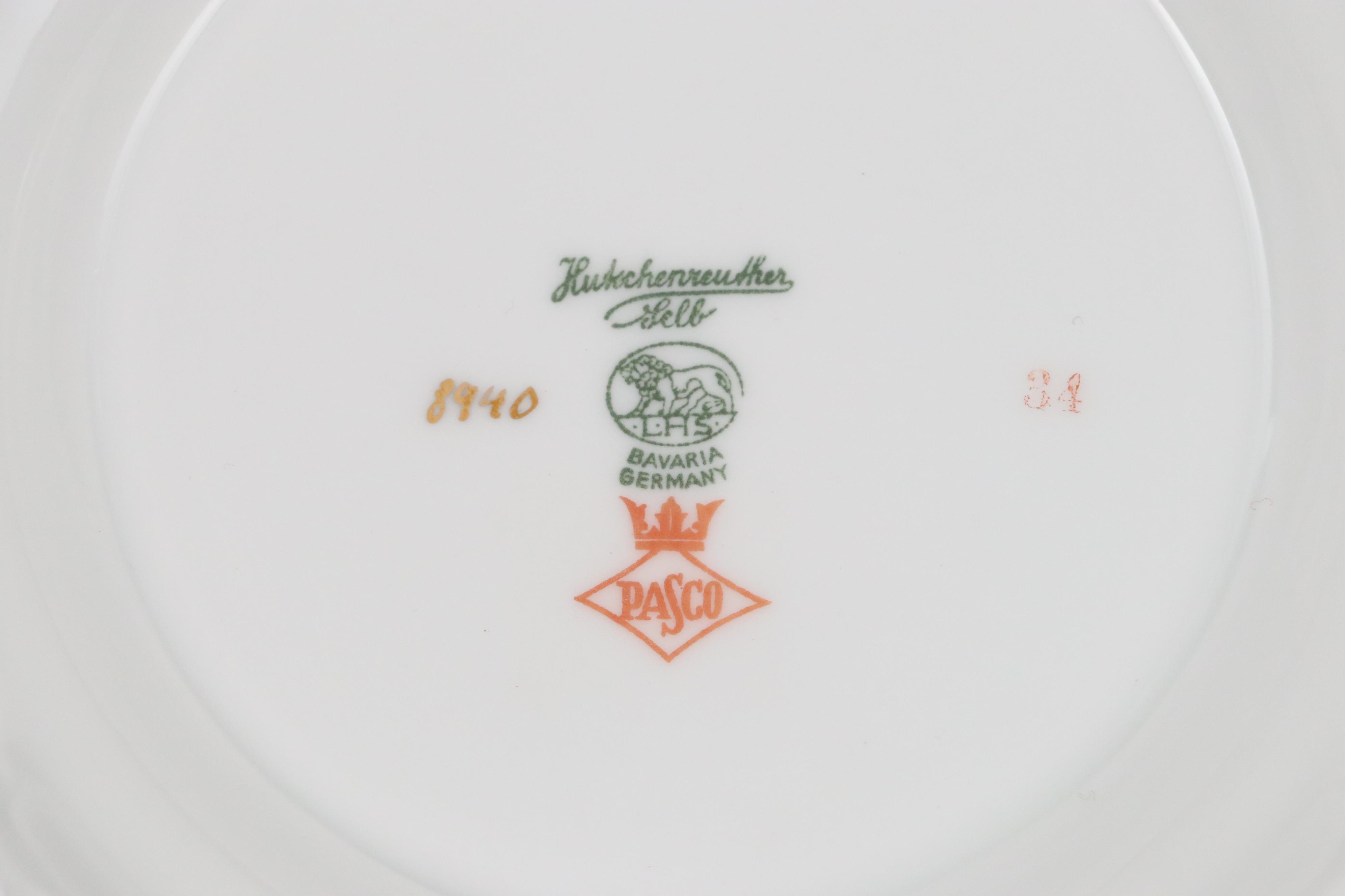 Philippe Deshoulieres "Winterthur" Porcelain Covered Casserole with Serveware