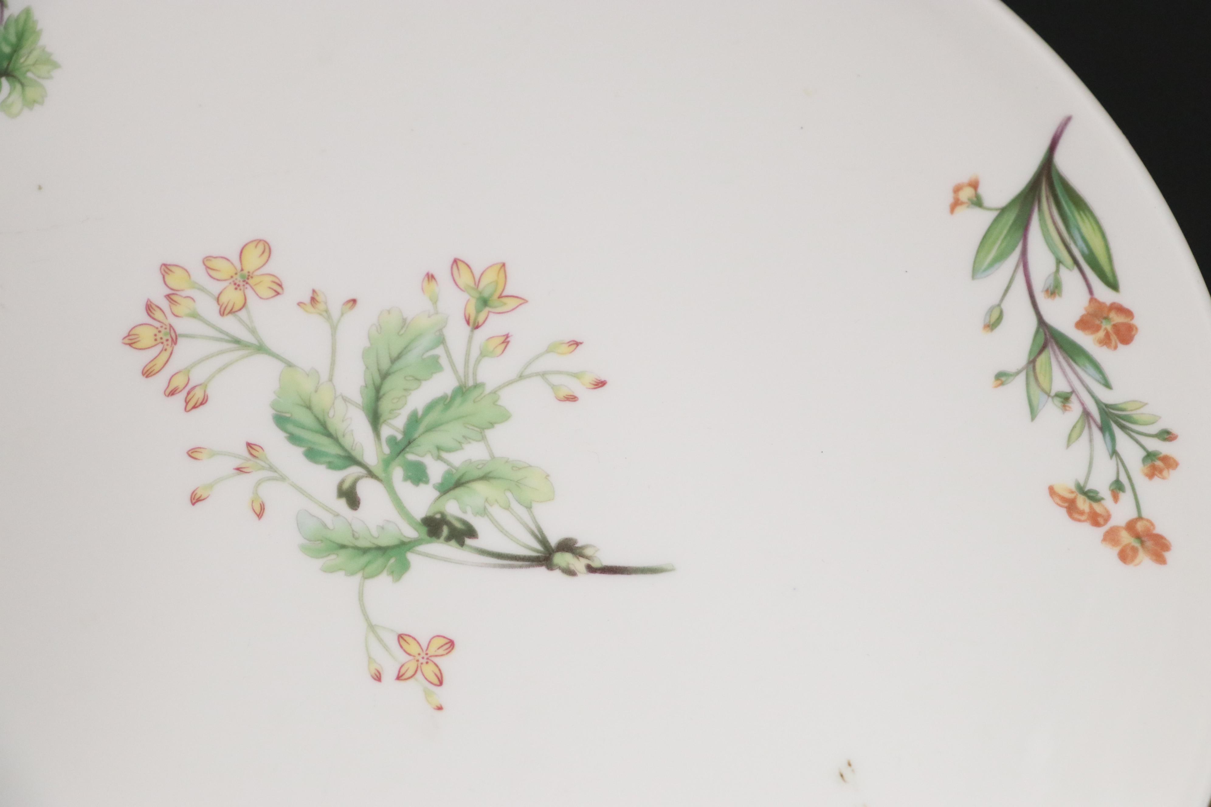 Philippe Deshoulieres "Winterthur" Porcelain Covered Casserole with Serveware