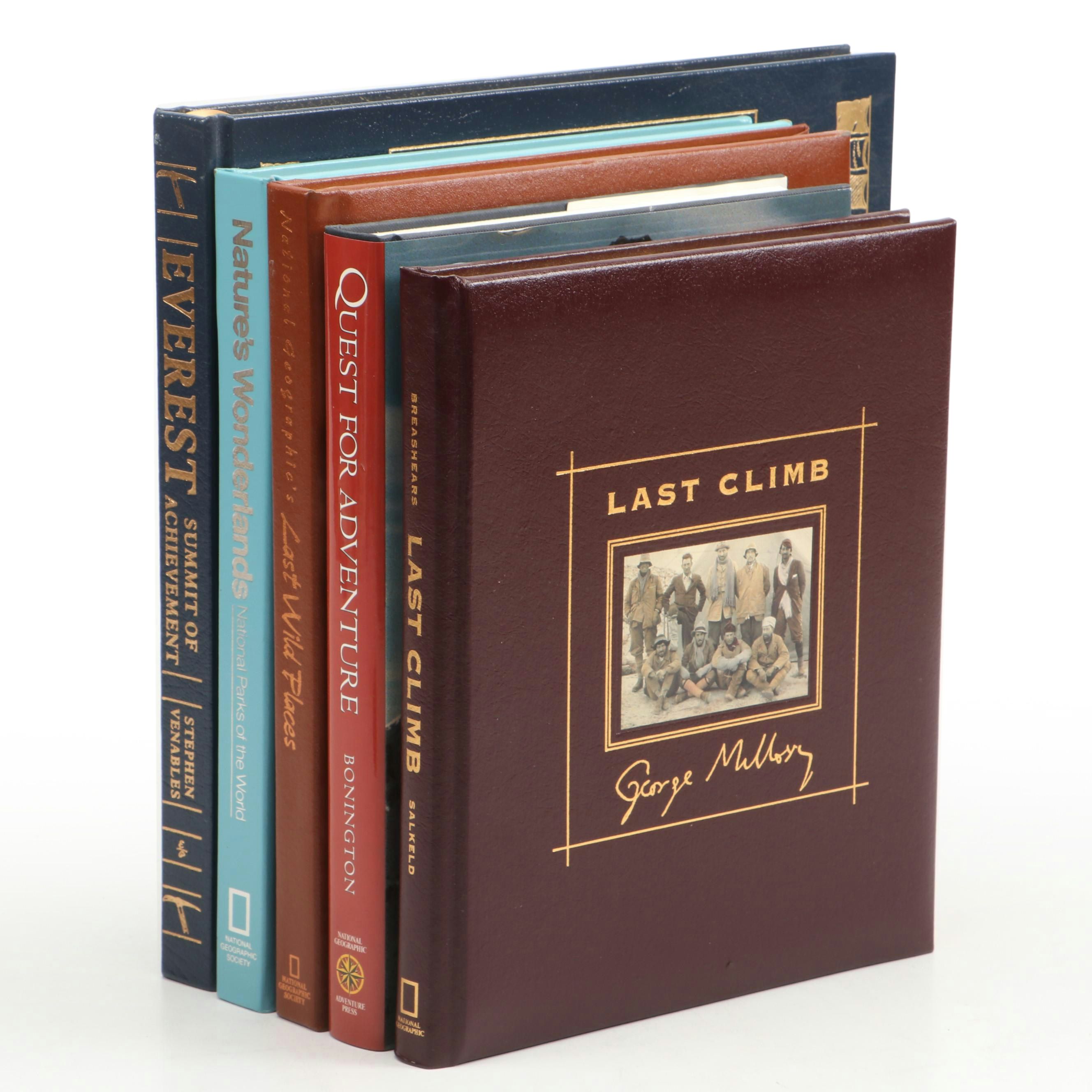 "Everest: Summit of Achievement" by Stephen Venables and More Exploration Books