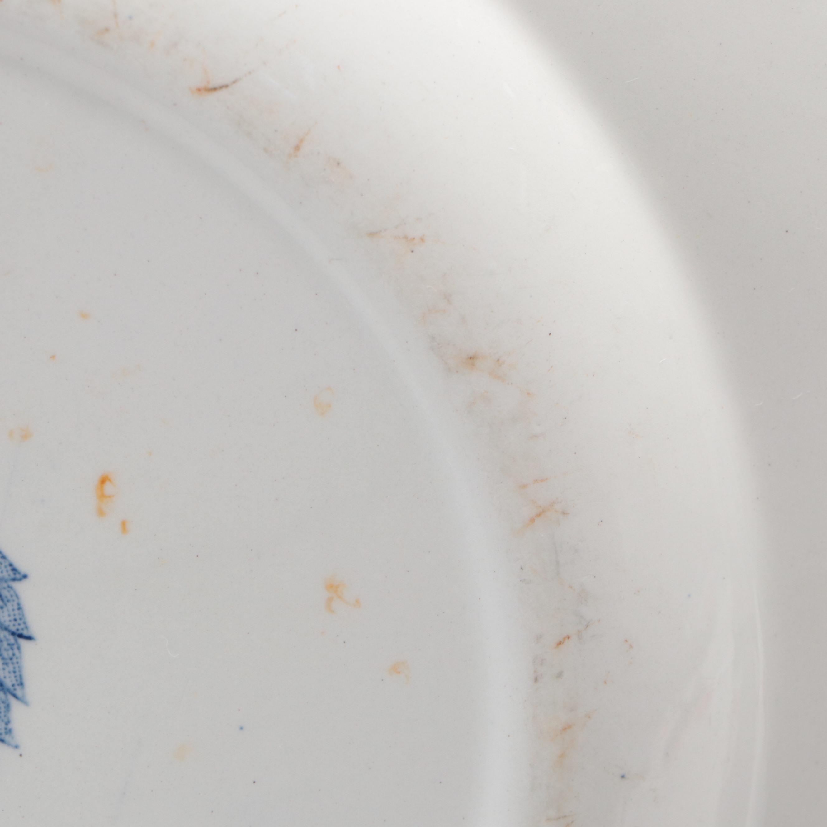 English Staffordshire "Liberty Blue" Ironstone Transferware and Others