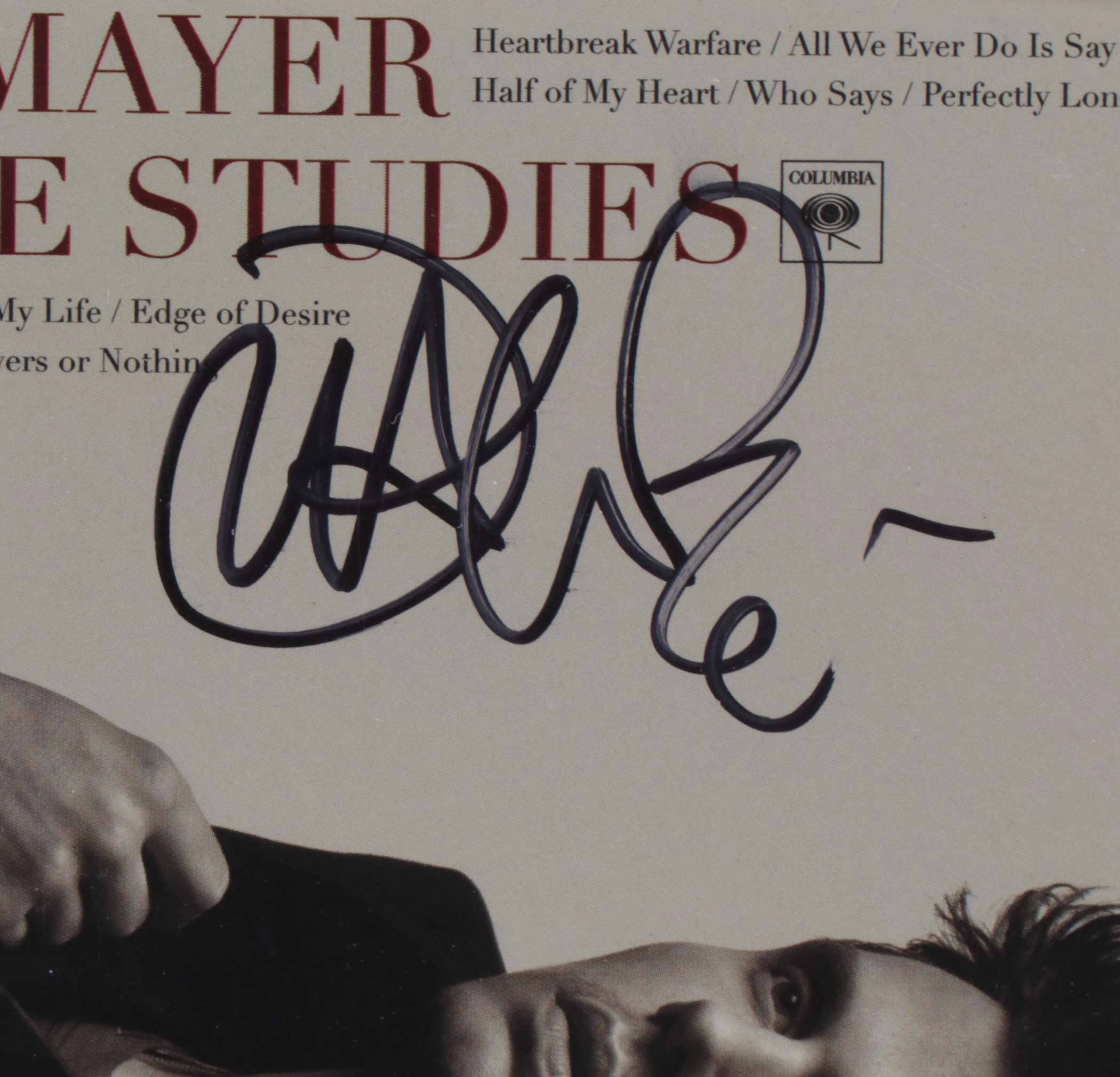 John Mayer Signed "Battle Studies" CD