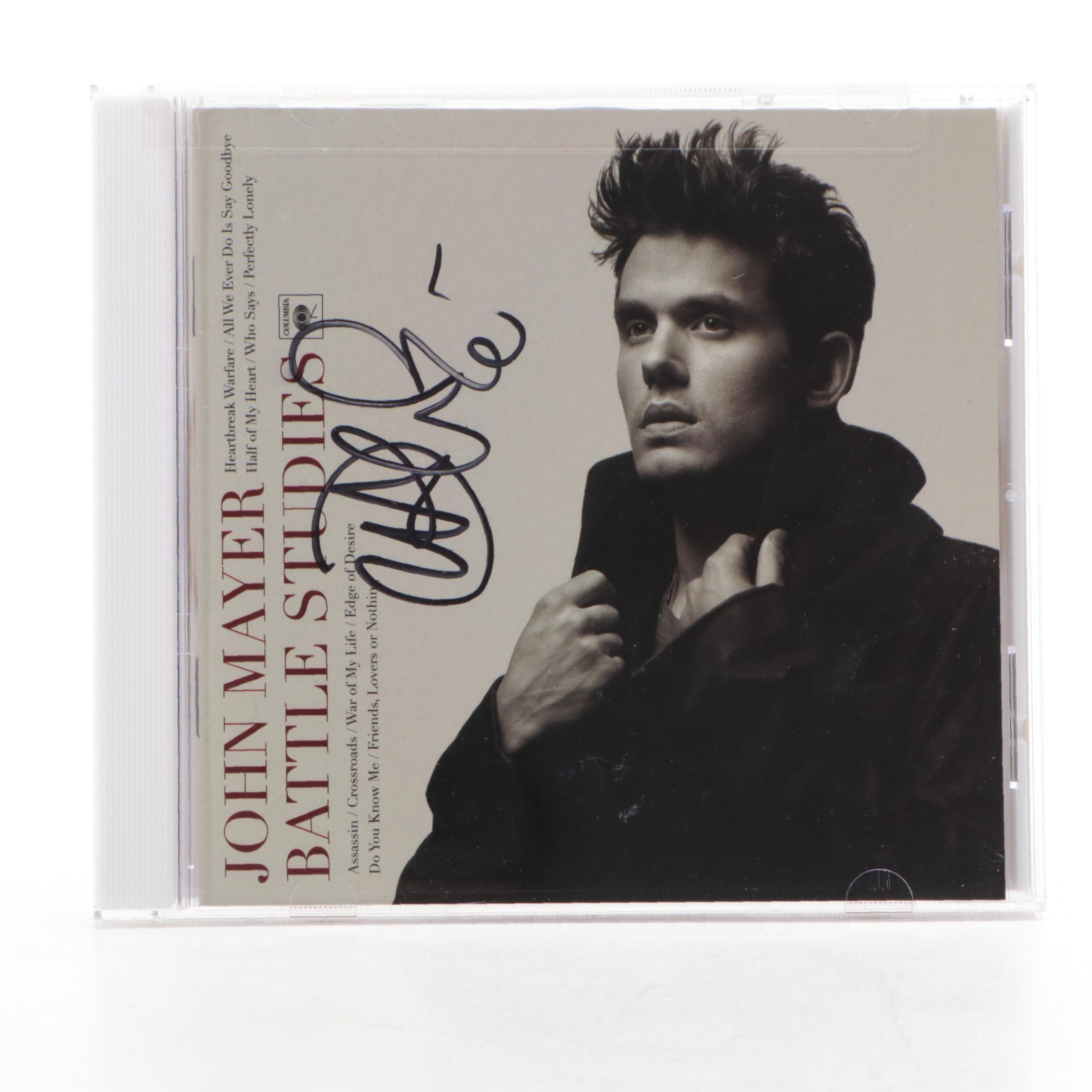 John Mayer Signed "Battle Studies" CD