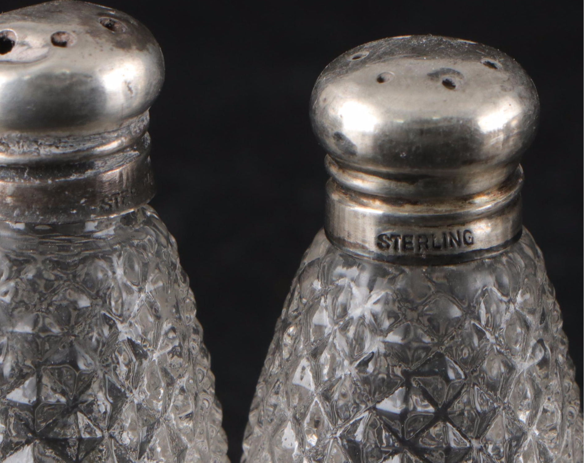 Towle Sterling Silver Candlesticks with Sterling Silver Shakers and More