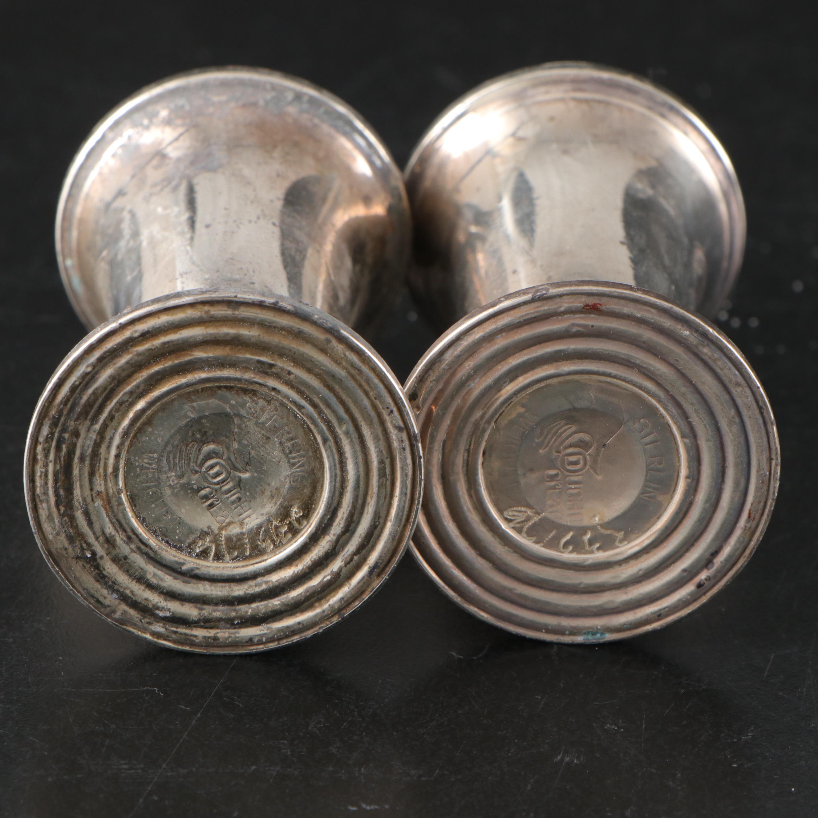 Towle Sterling Silver Candlesticks with Sterling Silver Shakers and More