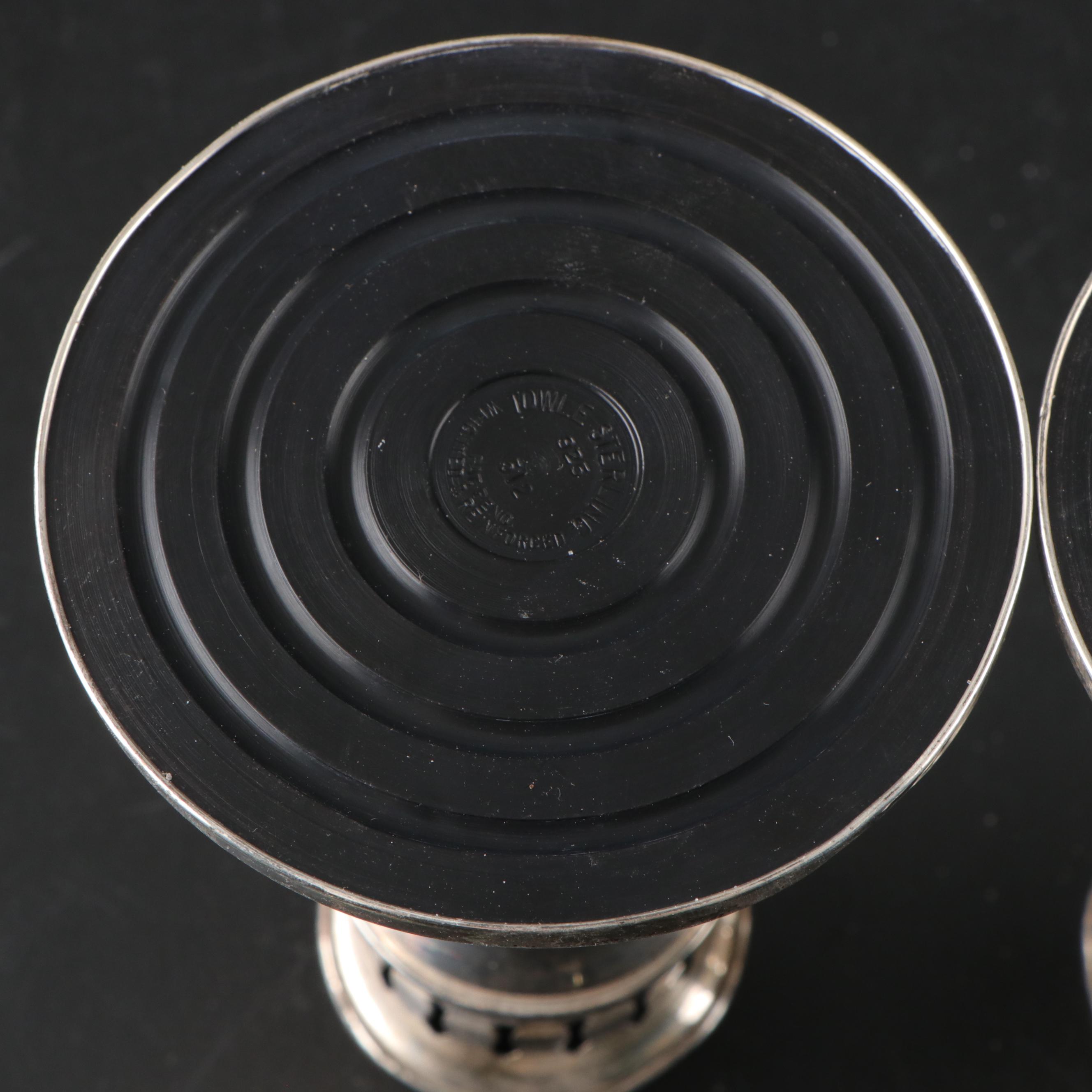 Towle Sterling Silver Candlesticks with Sterling Silver Shakers and More