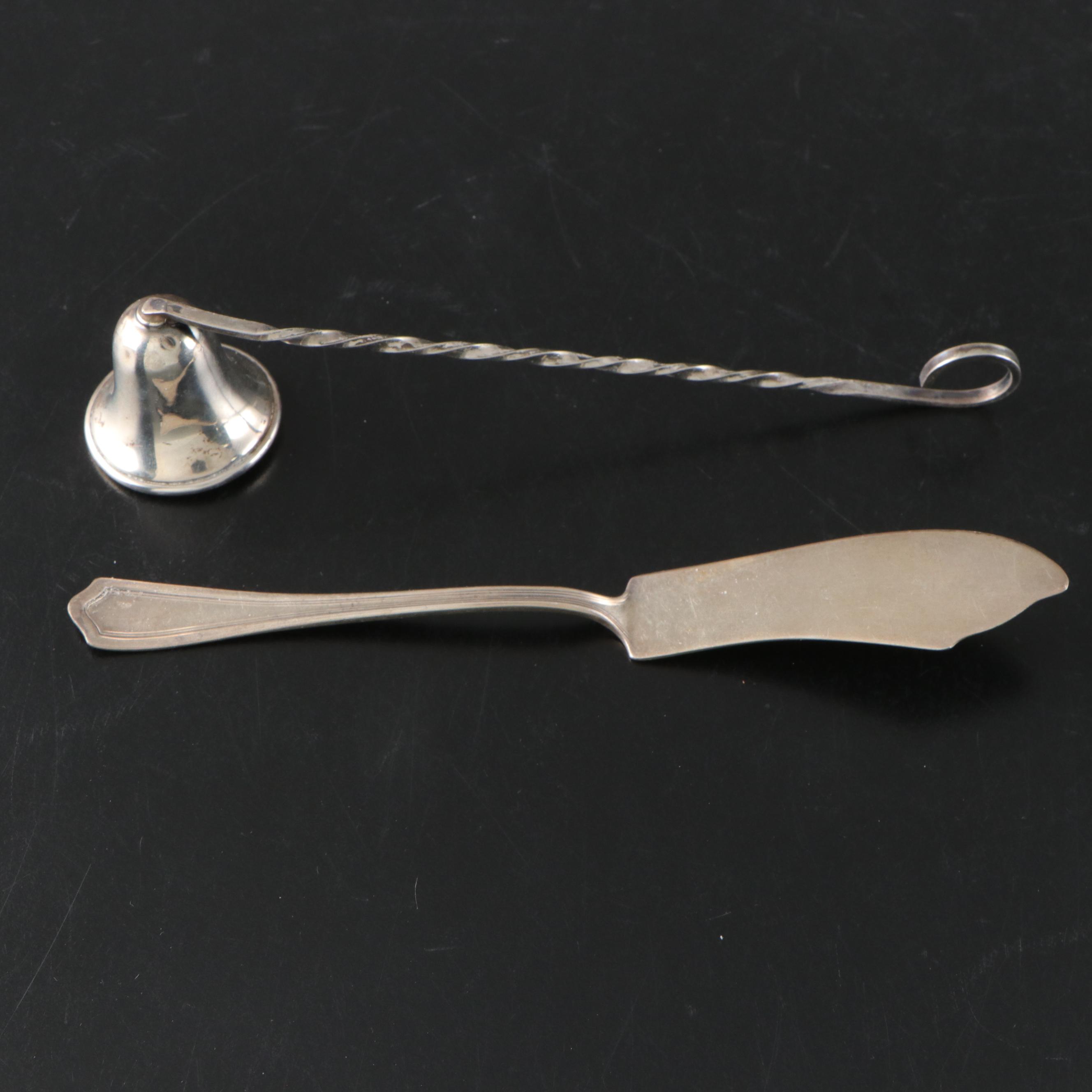 Towle Sterling Silver Candlesticks with Sterling Silver Shakers and More