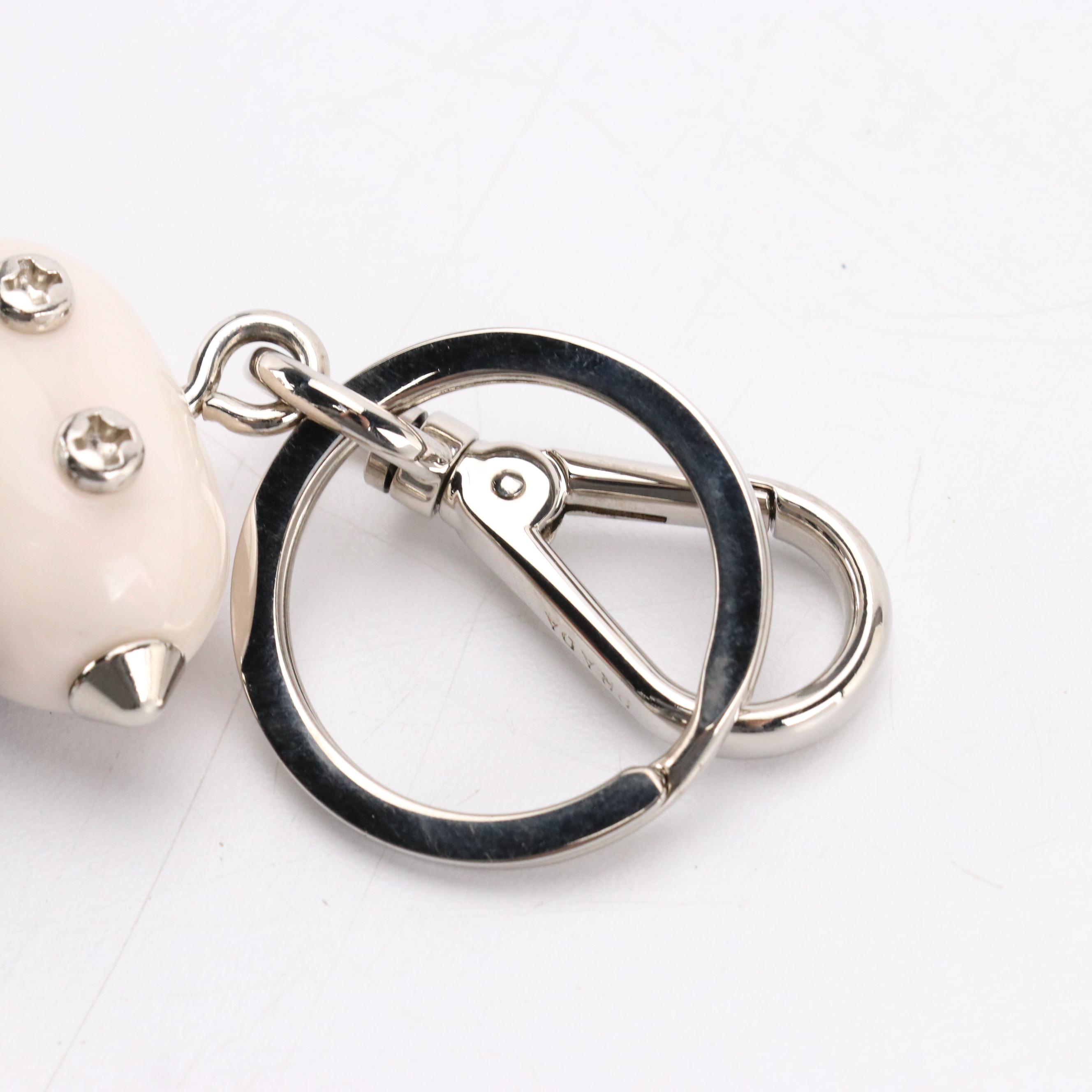 Prada Edward Robot Key Chain/Bag Charm