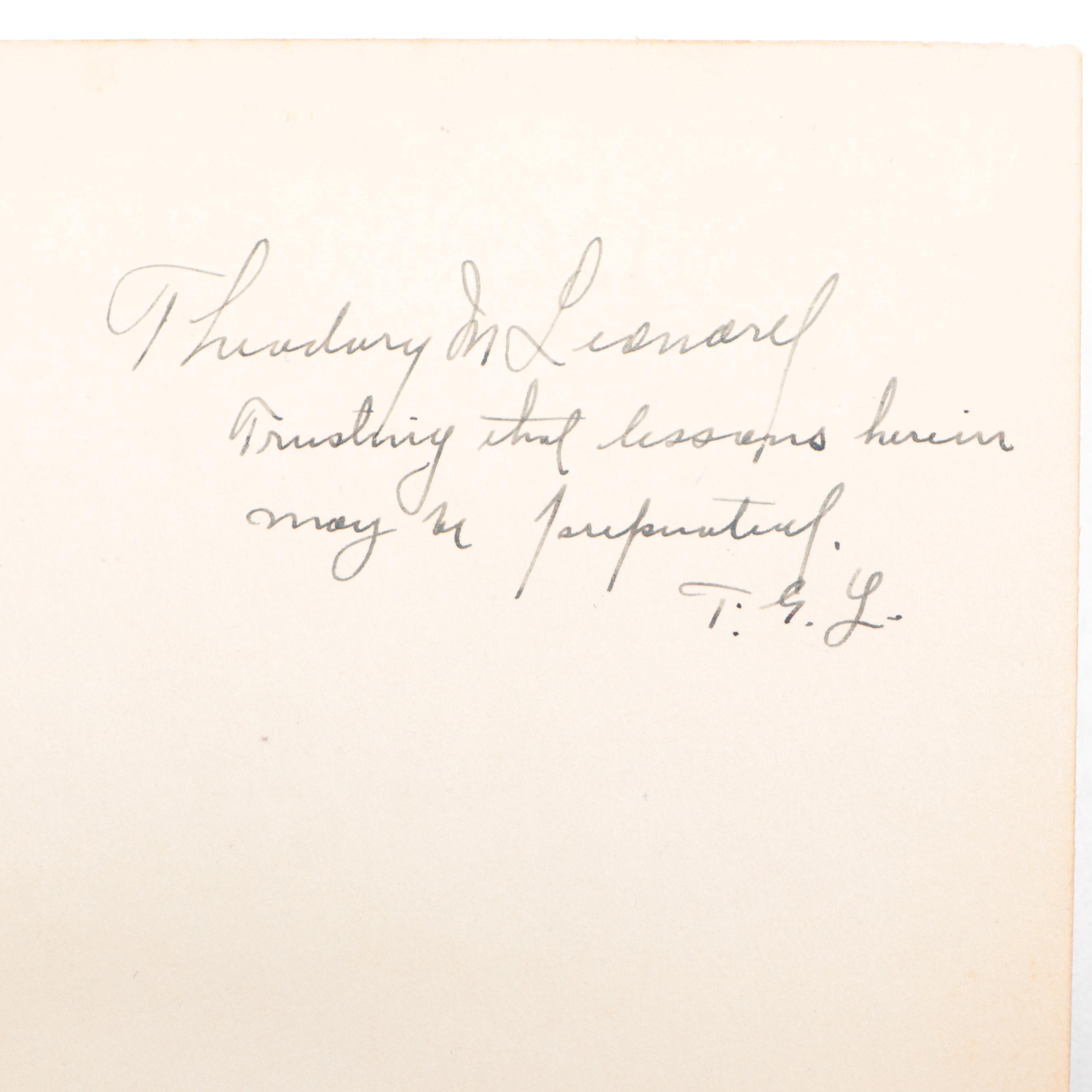 "The Life and Meaning of Theodore Roosevelt" by Eugene Thwing and More Books