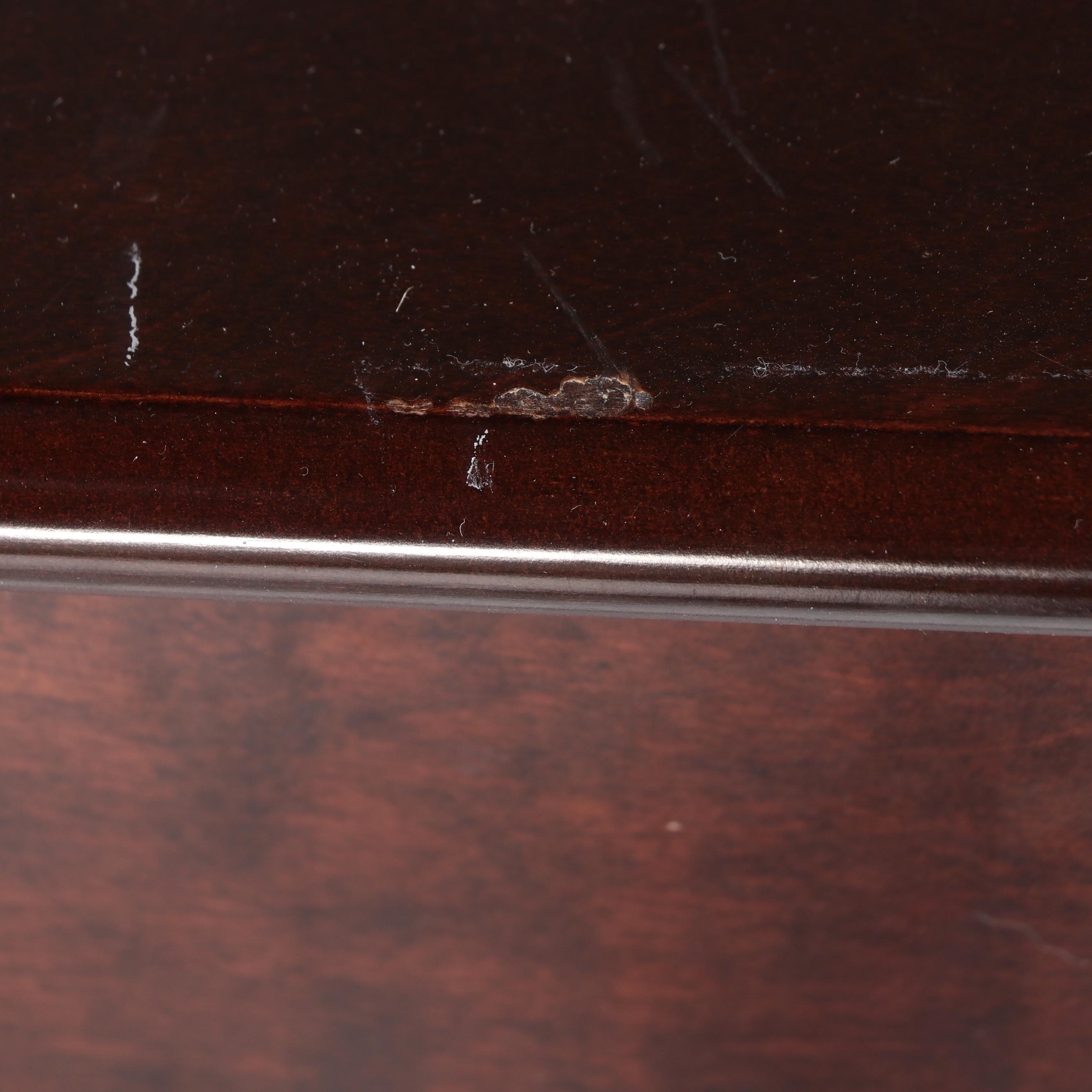 Pair of Bombay Company Federal Style Mahogany Nightstands