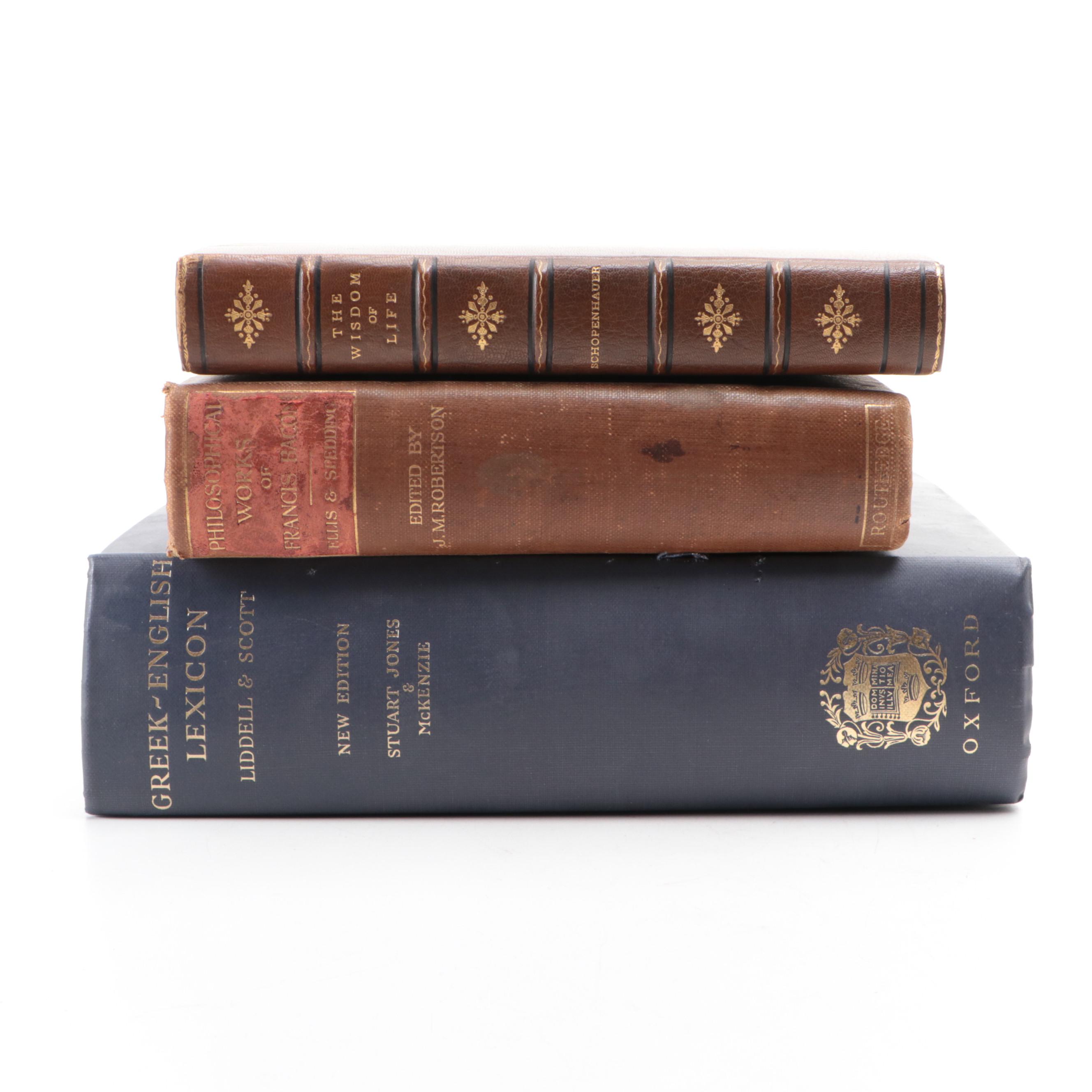 "The Wisdom Of Life And Other Essays" by Arthur Schopenhauer with More