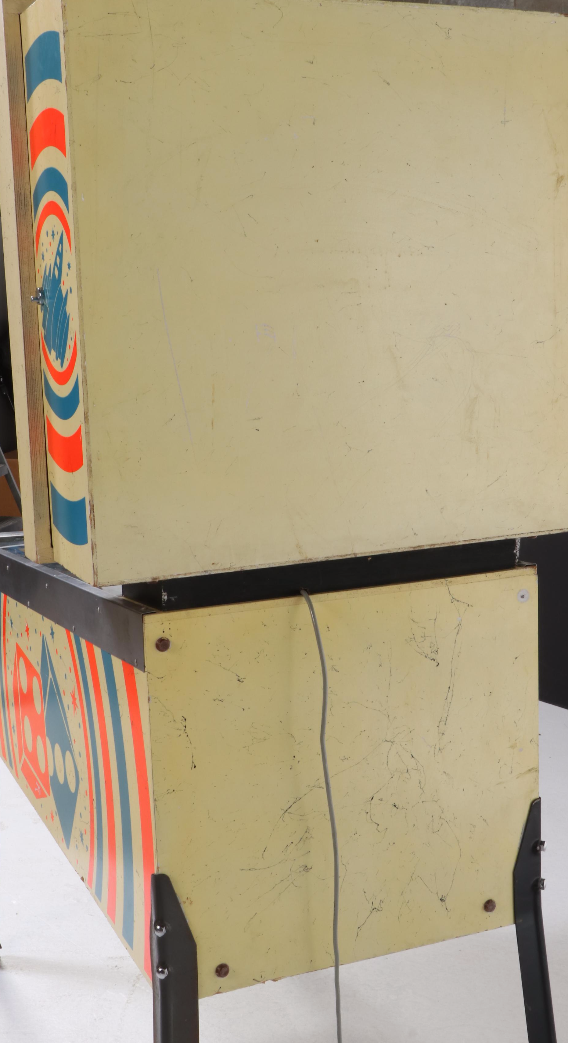 Playmatic Space Gambler Four-Player Pinball Arcade Machine, Late 20th Century