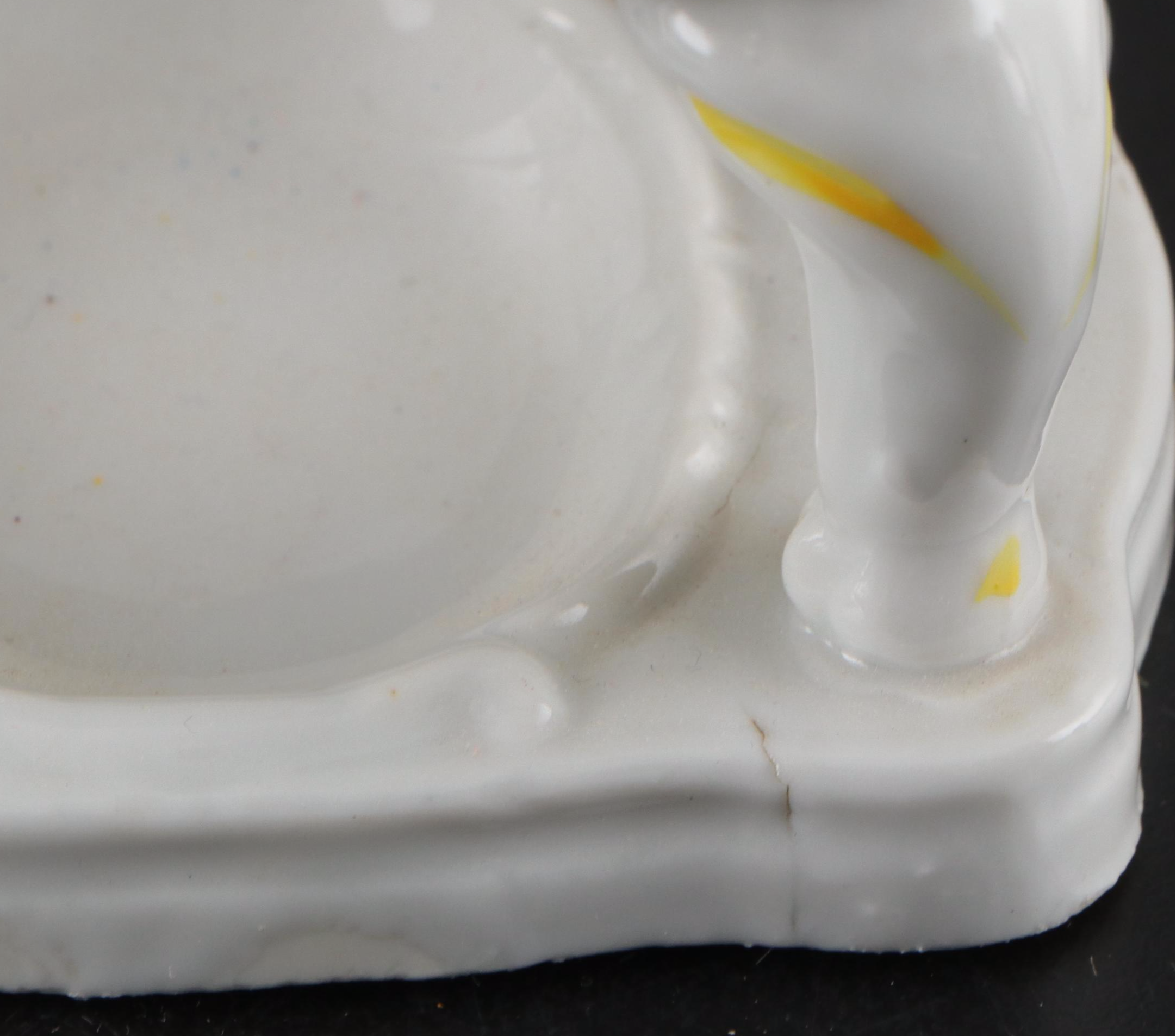 Japanese Porcelain Cherub Figures and Vanity Trays with Limoges Jar and More