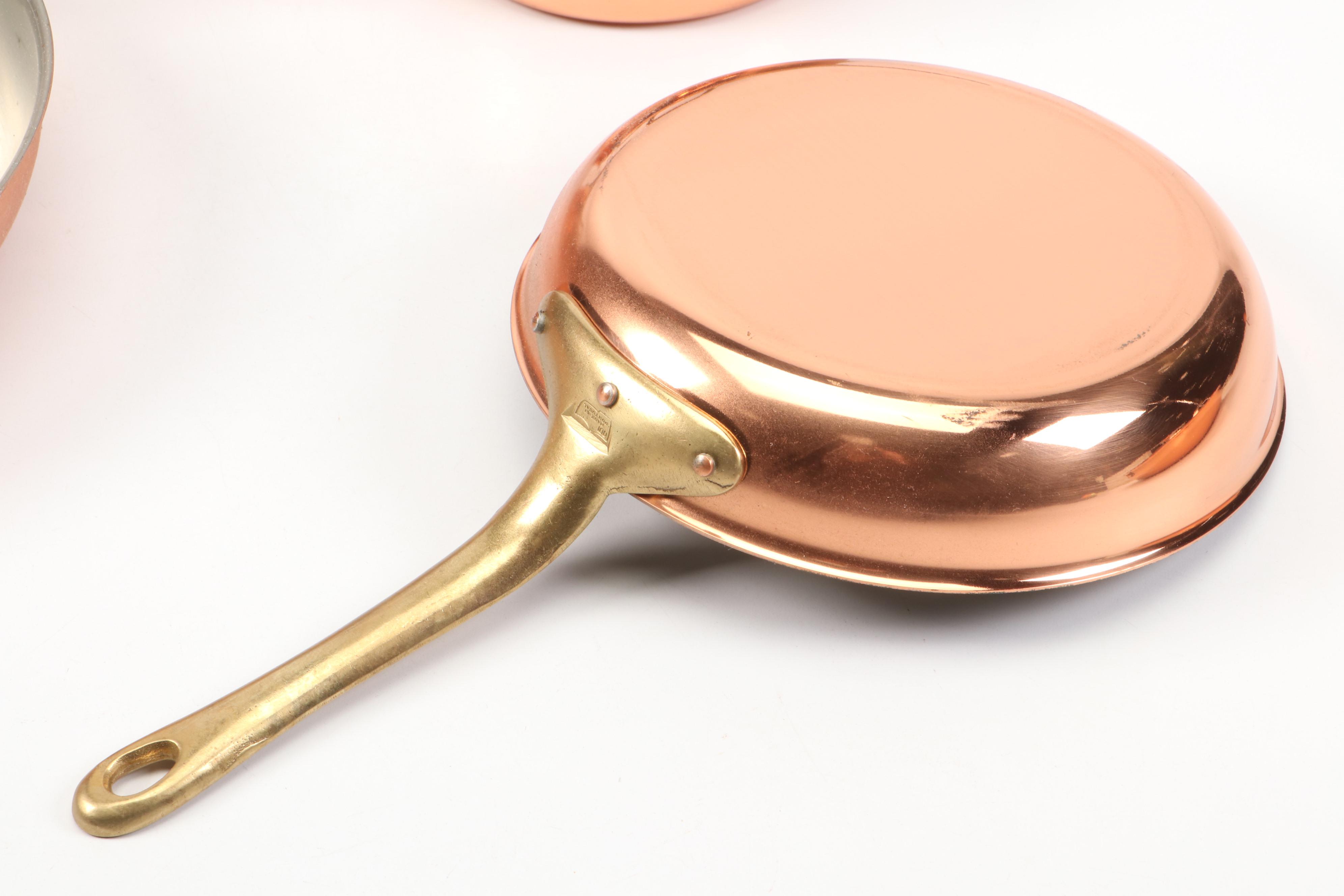 ODI and Other Portuguese Copper Plated Pots and Pans