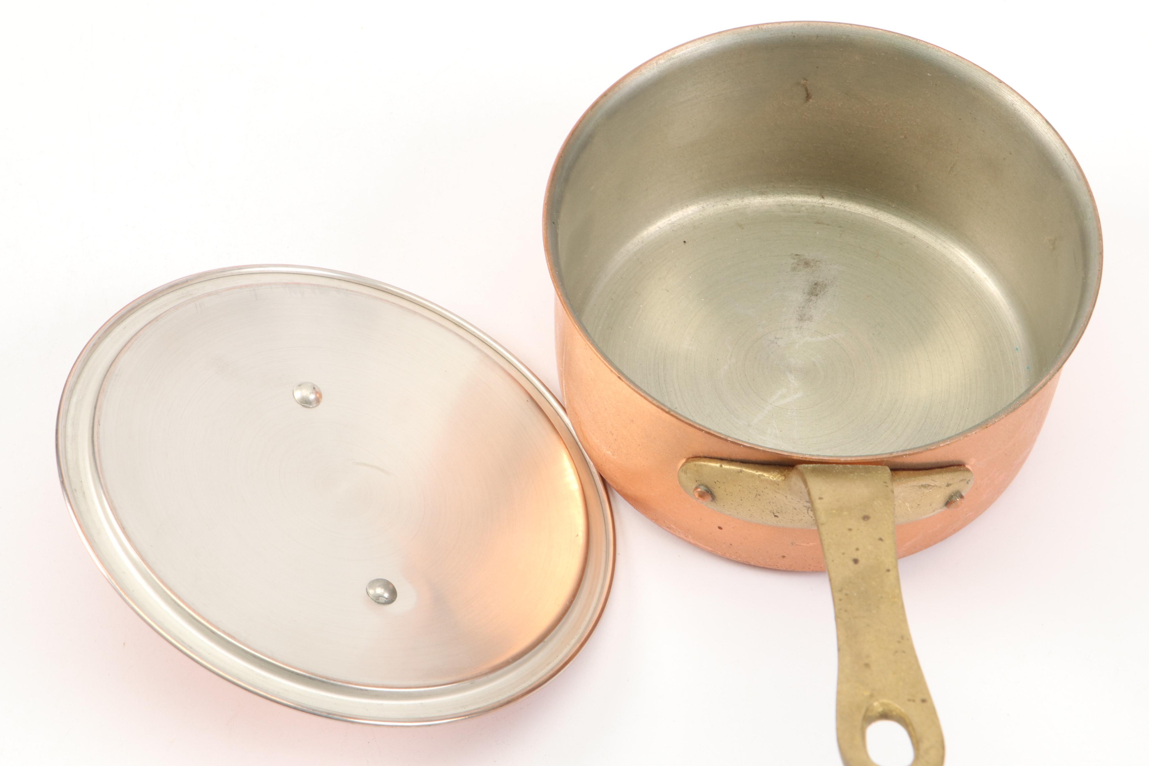 ODI and Other Portuguese Copper Plated Pots and Pans