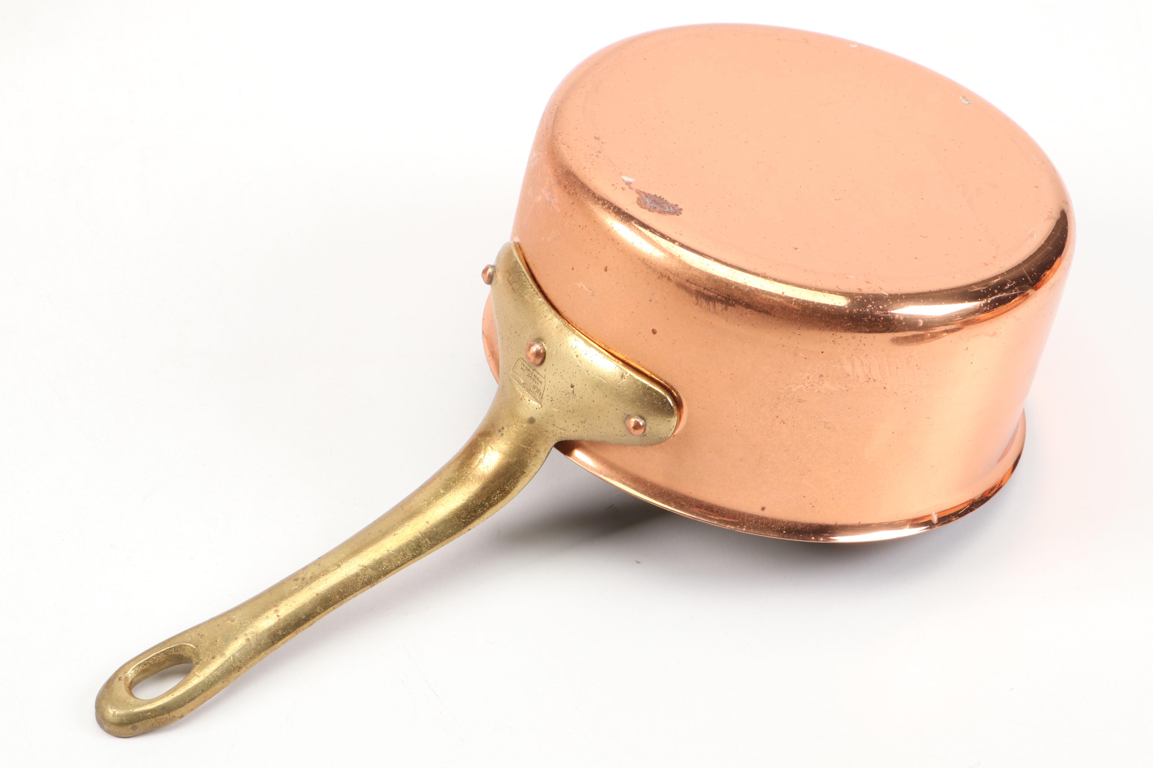 ODI and Other Portuguese Copper Plated Pots and Pans