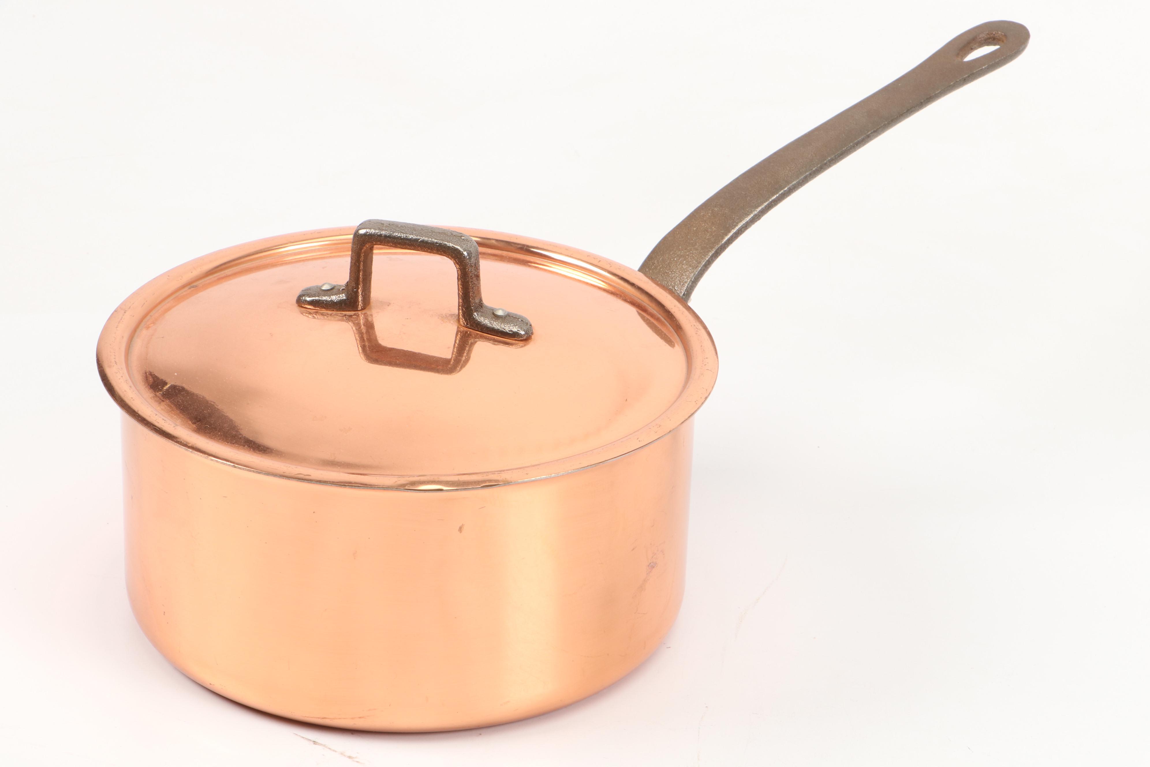 ODI and Other Portuguese Copper Plated Pots and Pans