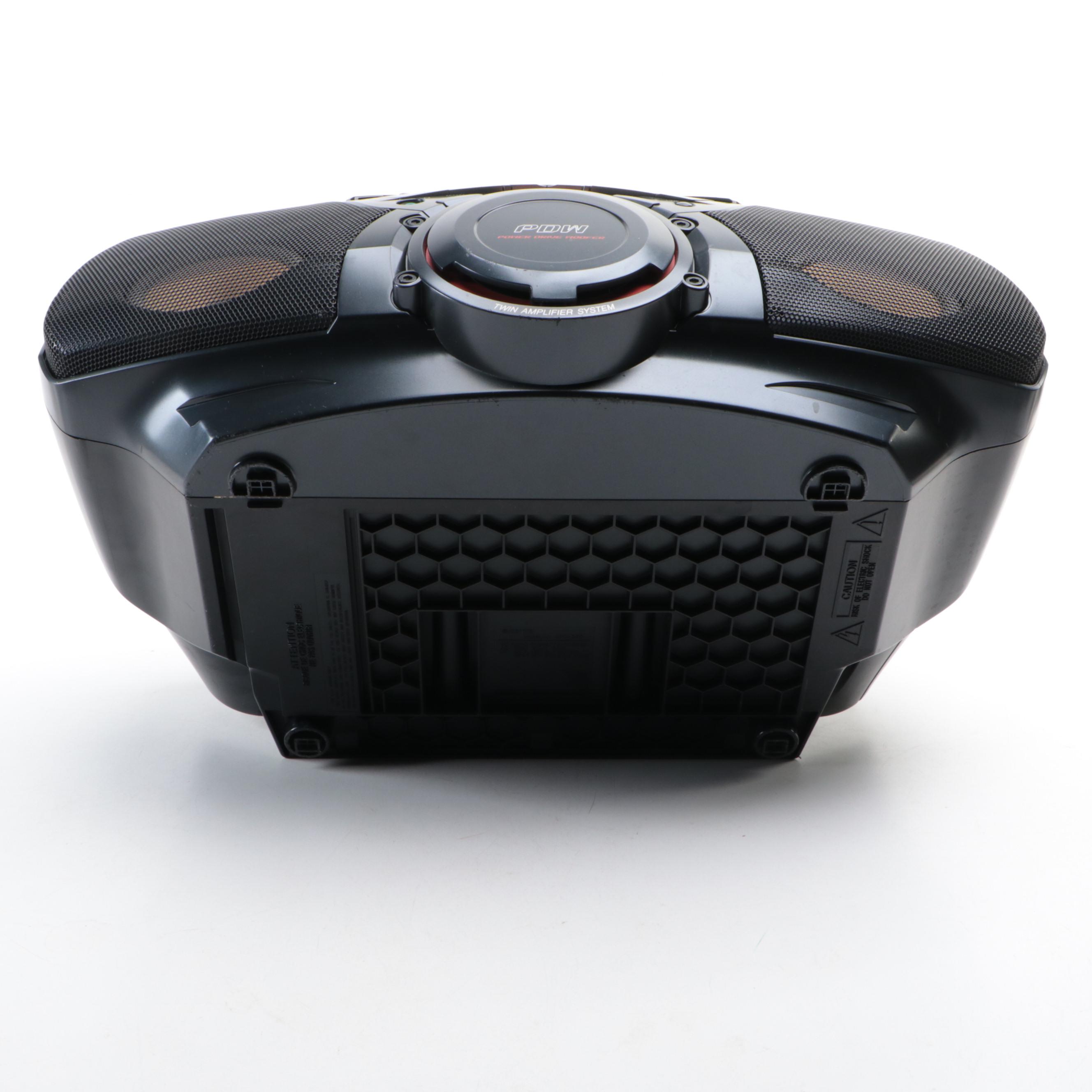 Sony Model CFD-G50 Portable Cassette/CD Player Boombox