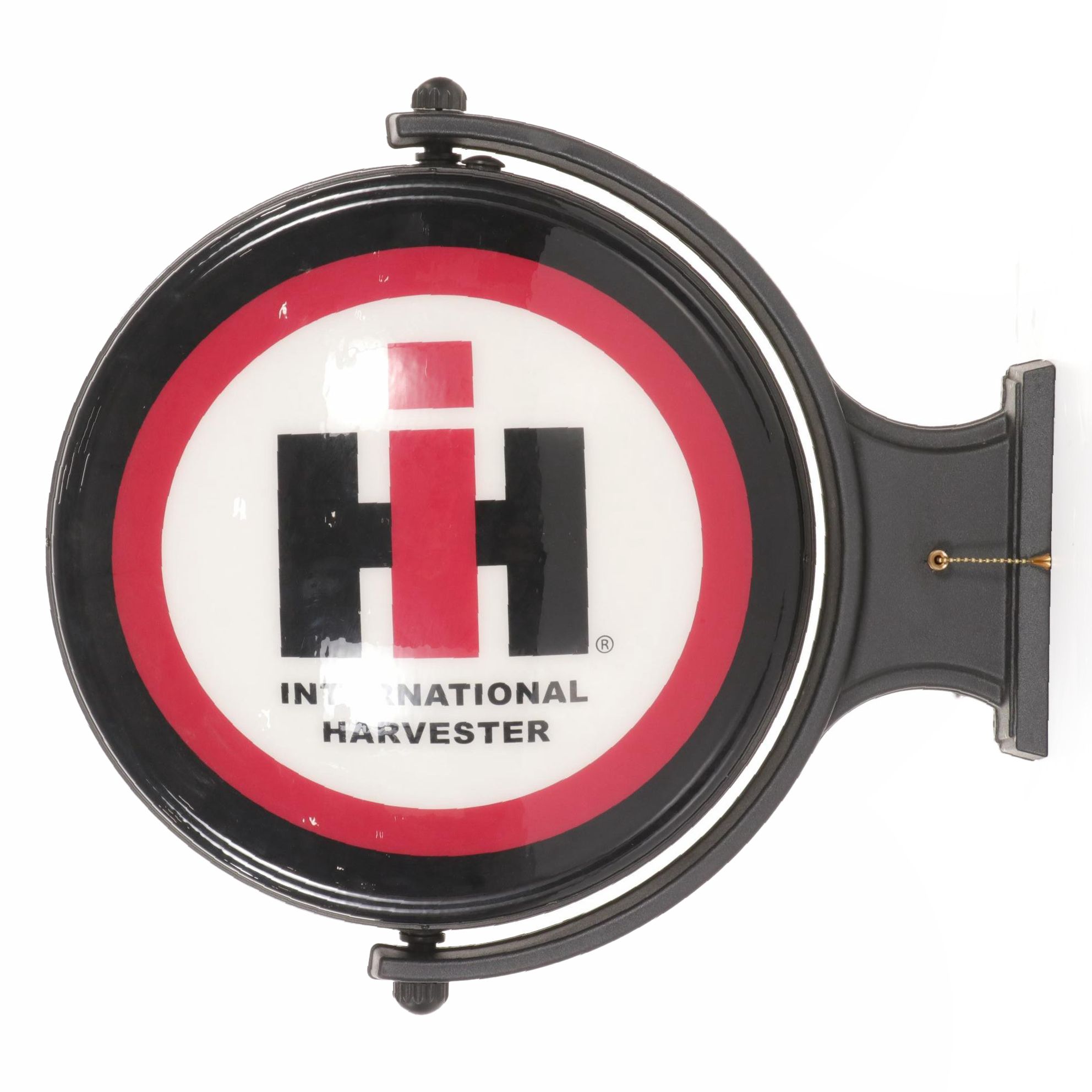 International Harvester Illuminated and Rotating Wall Sign