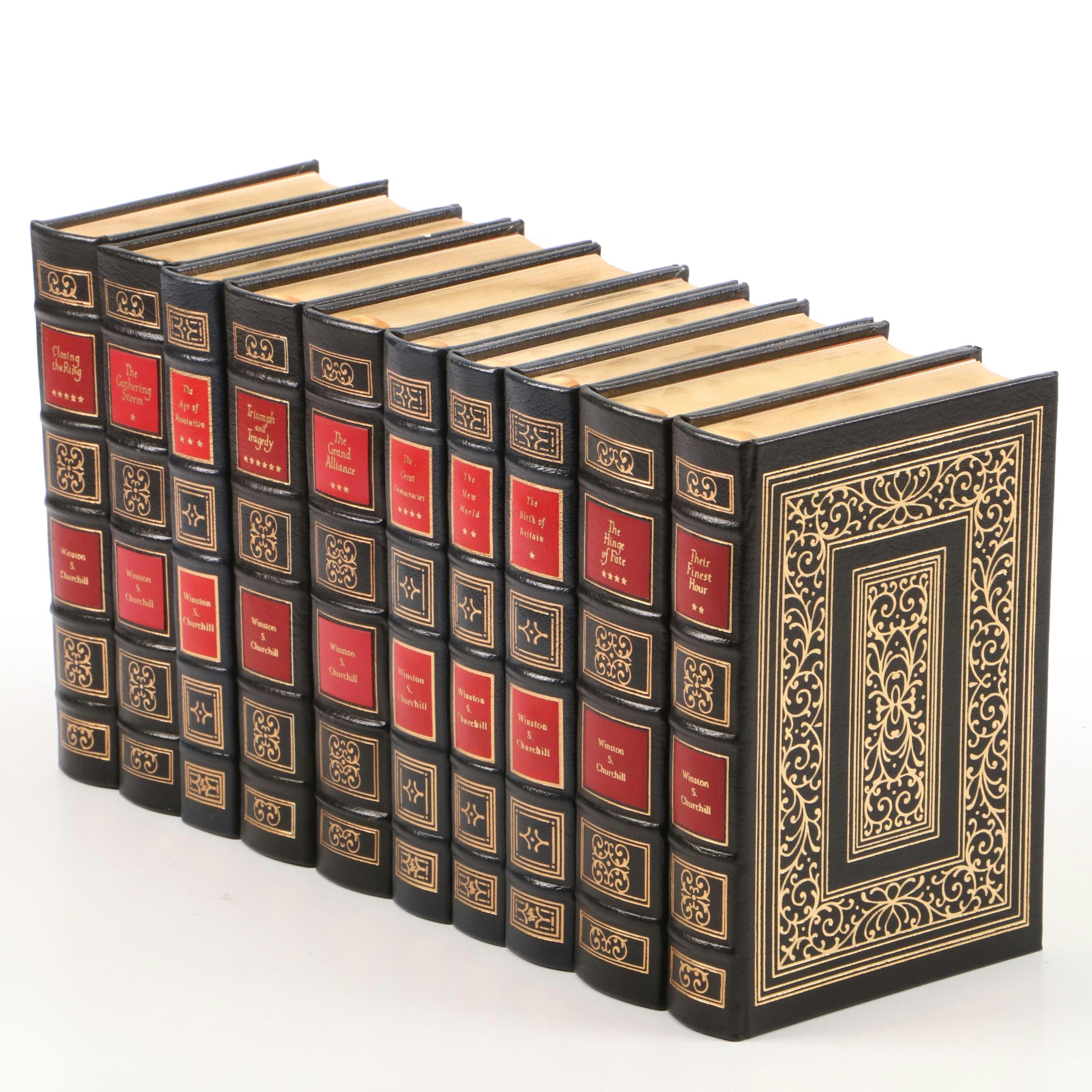 Winston S. Churchill Easton Press Collector's Edition Histories
