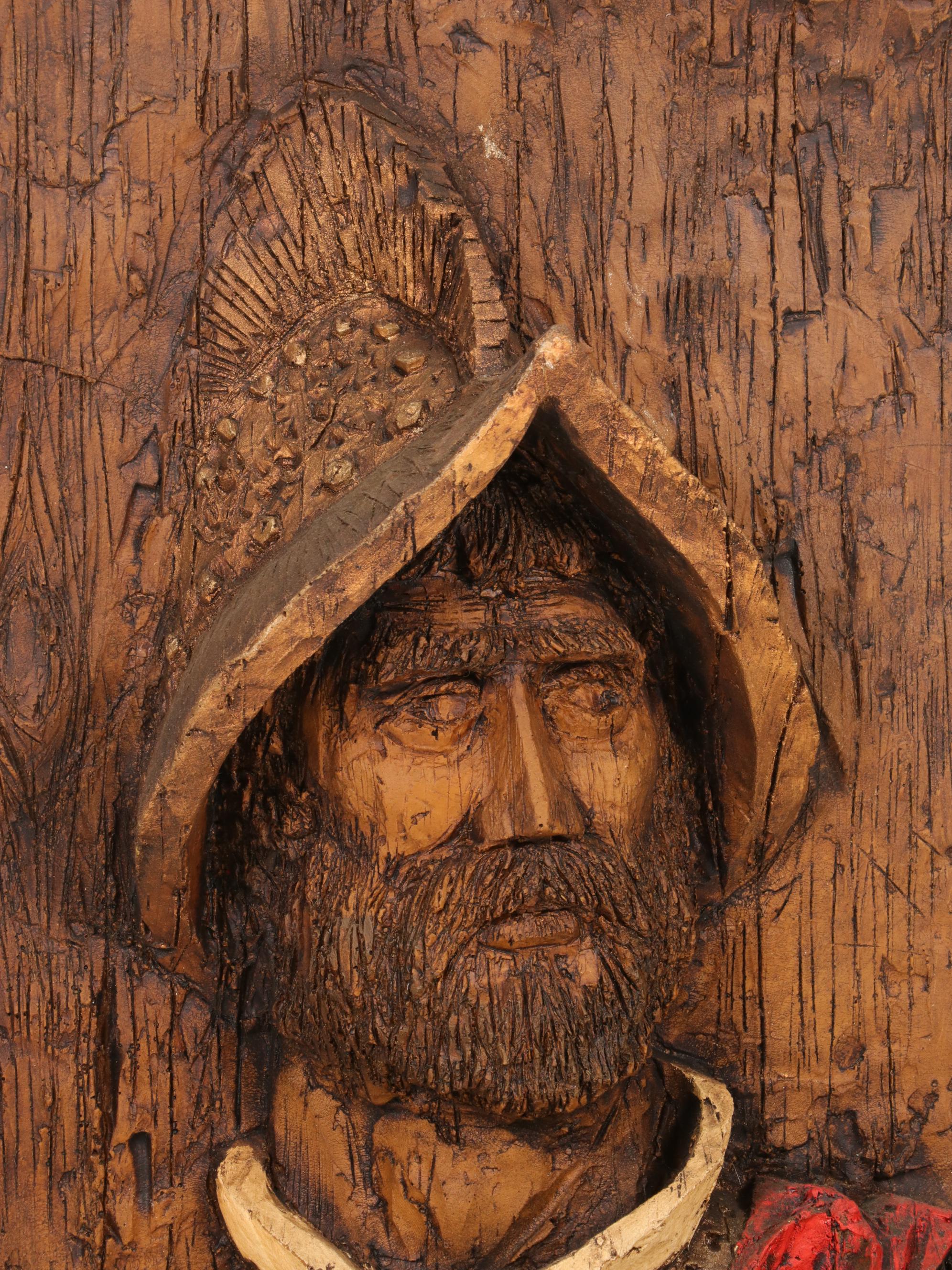 Vanguard Studios Decorative Conquistador Wall Sculpture, 1967