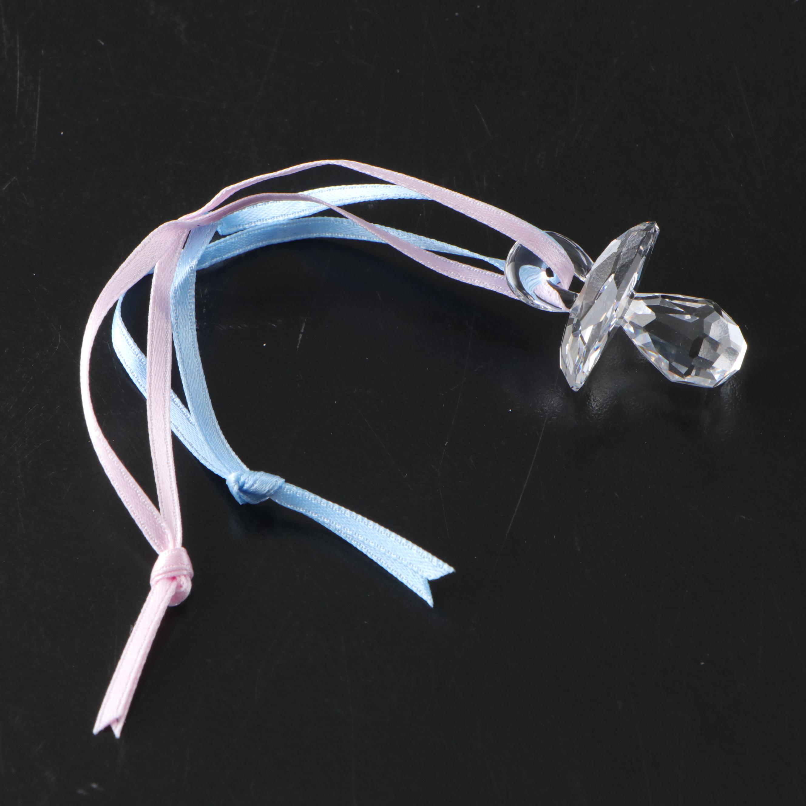 Swarovski Crystalline Ballpoint Pen, "Cheerful Time" and More Figurines