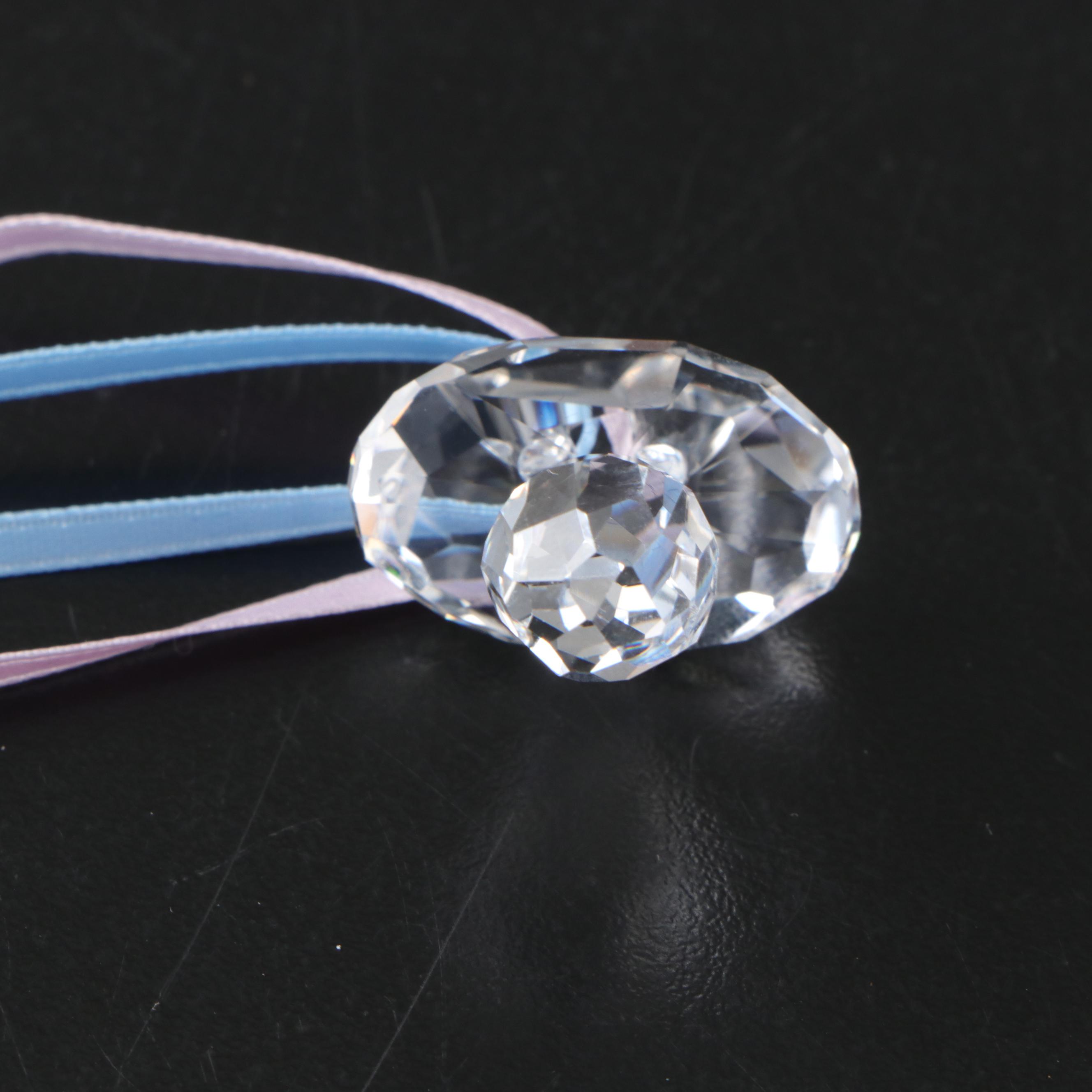 Swarovski Crystalline Ballpoint Pen, "Cheerful Time" and More Figurines