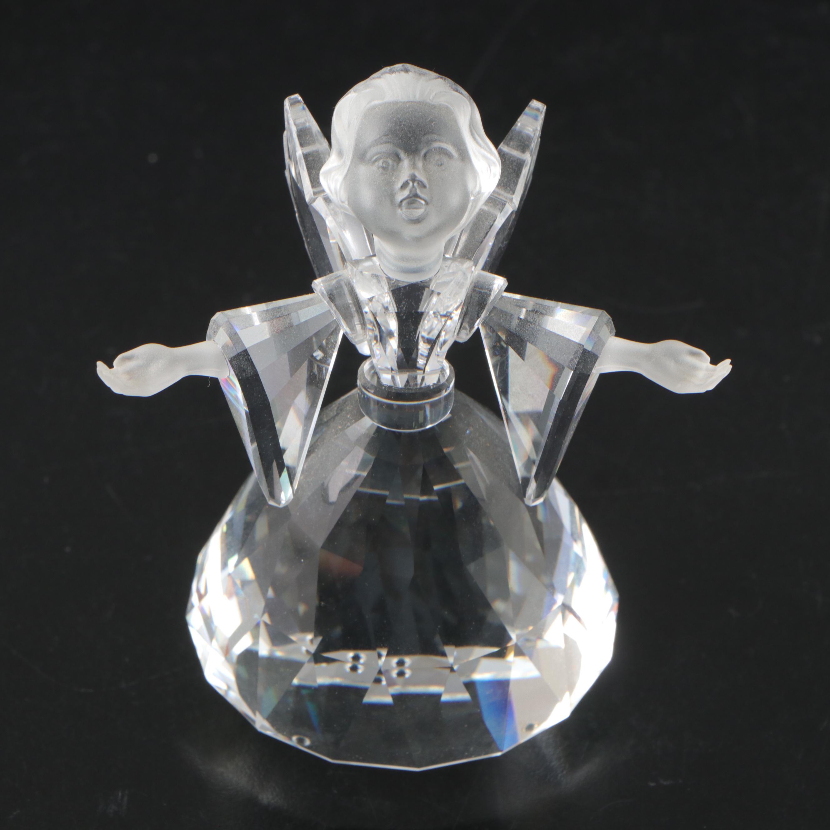 Swarovski Crystalline Ballpoint Pen, "Cheerful Time" and More Figurines