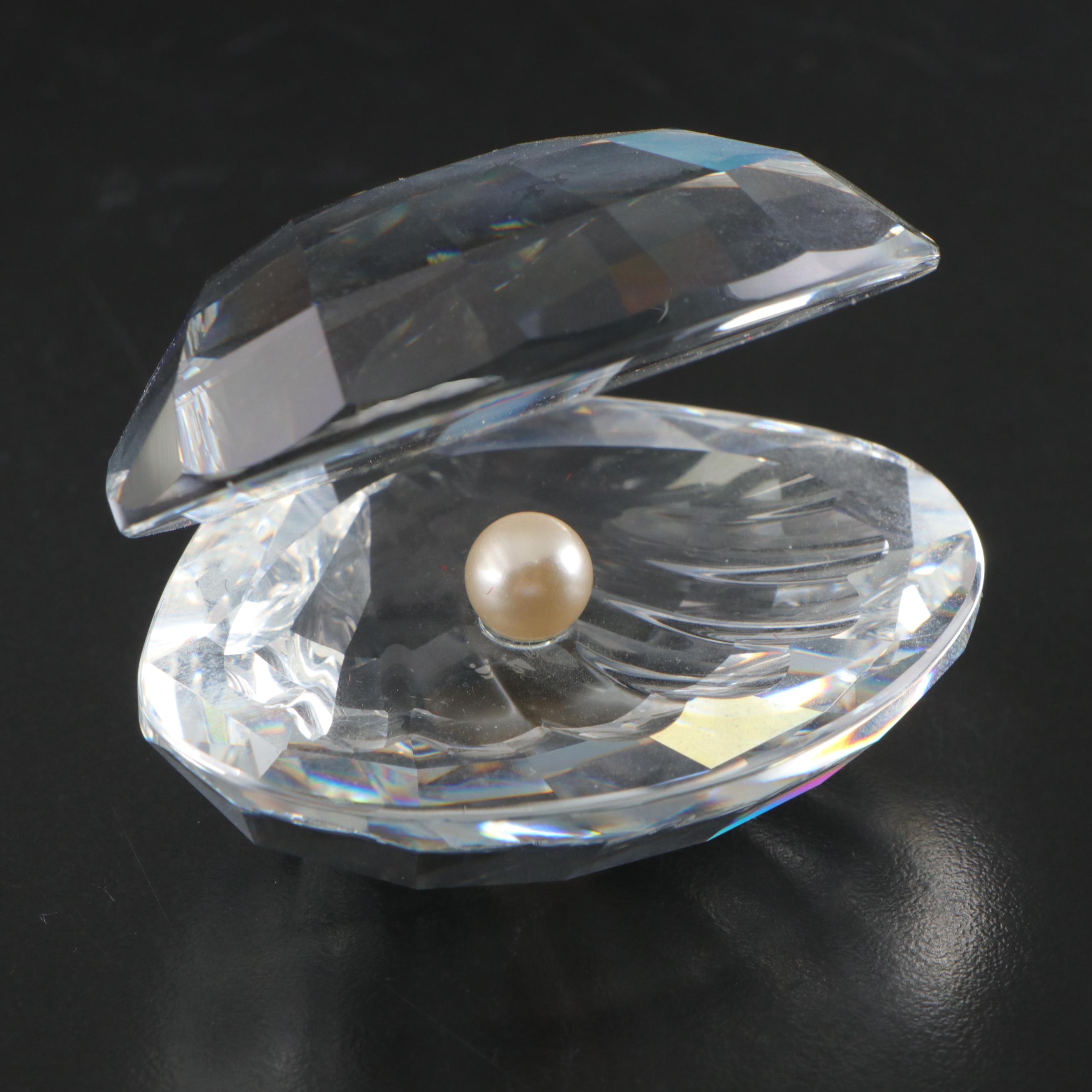 Swarovski Crystalline Ballpoint Pen, "Cheerful Time" and More Figurines