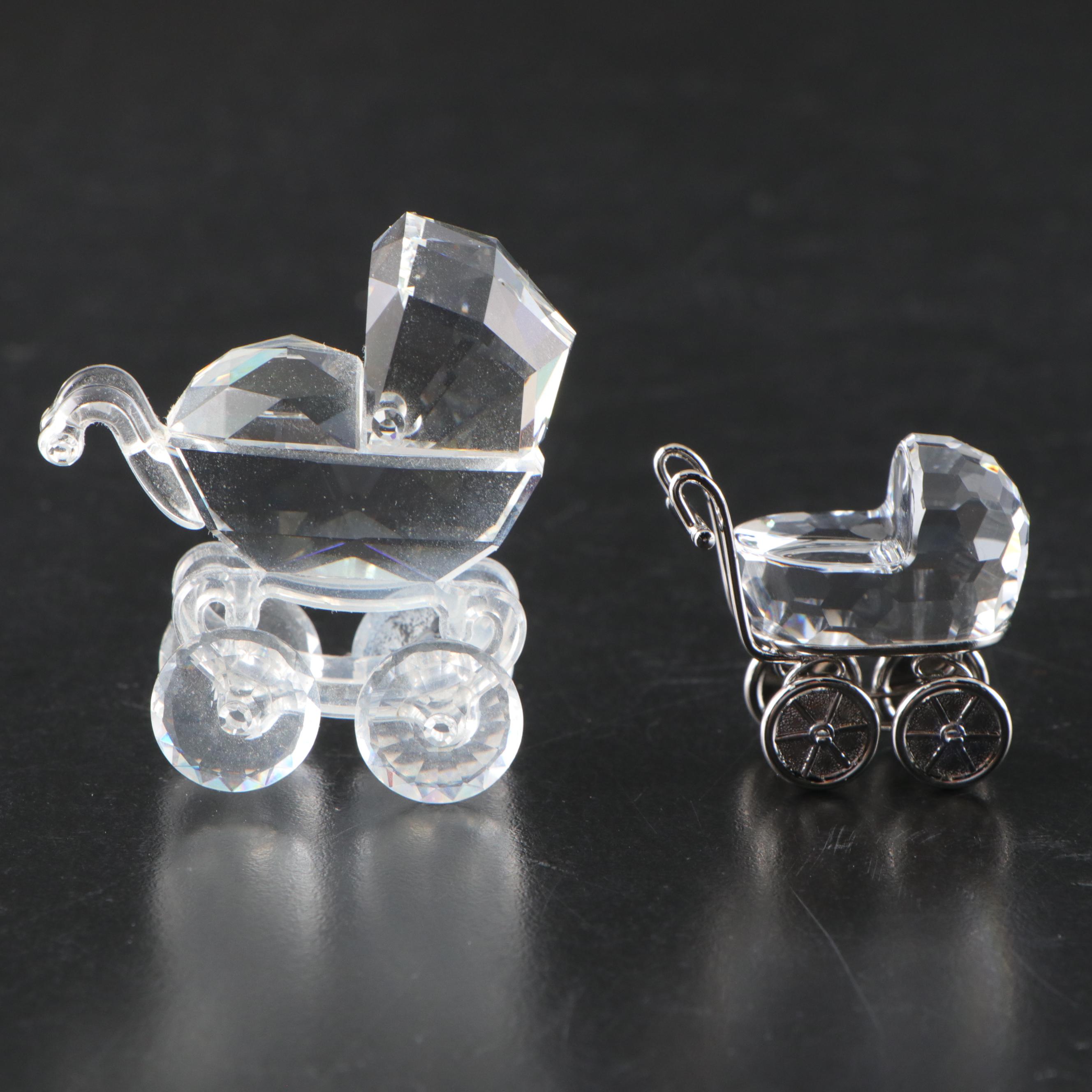 Swarovski Crystalline Ballpoint Pen, "Cheerful Time" and More Figurines