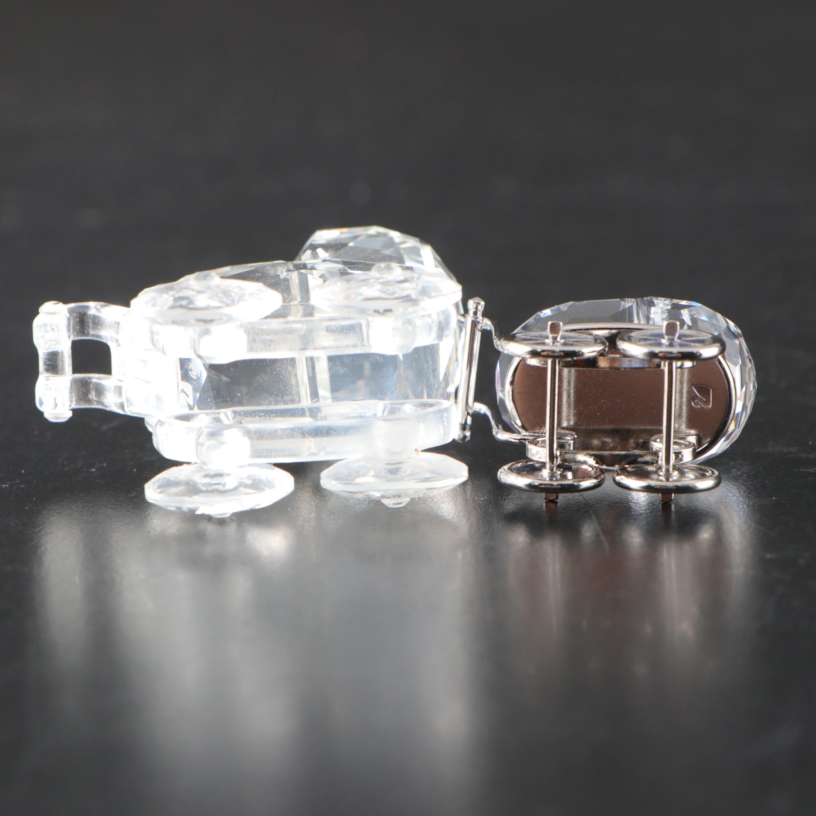 Swarovski Crystalline Ballpoint Pen, "Cheerful Time" and More Figurines