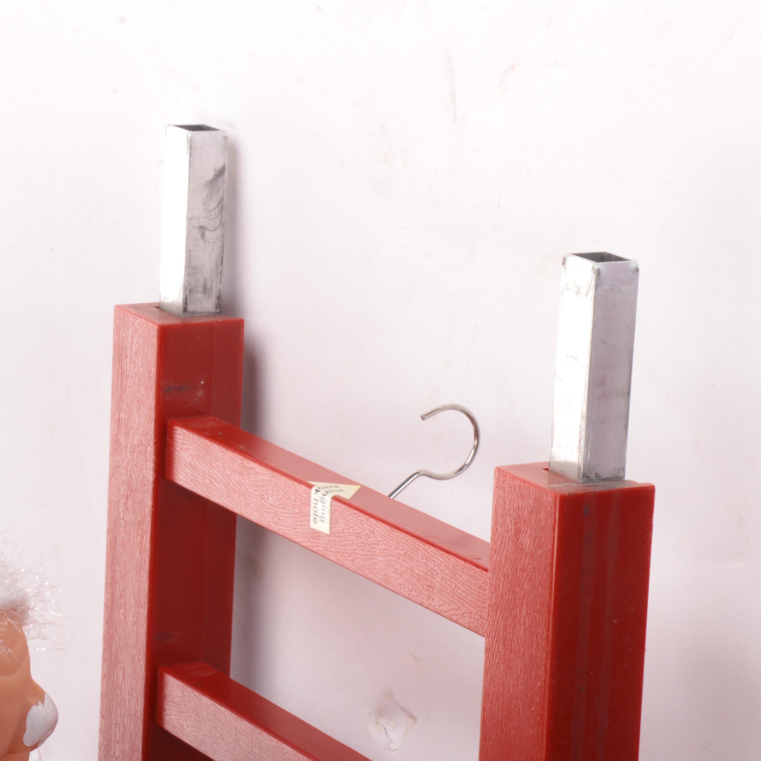 Mr. Christmas 10' Outdoor Ladder Climbing Santa