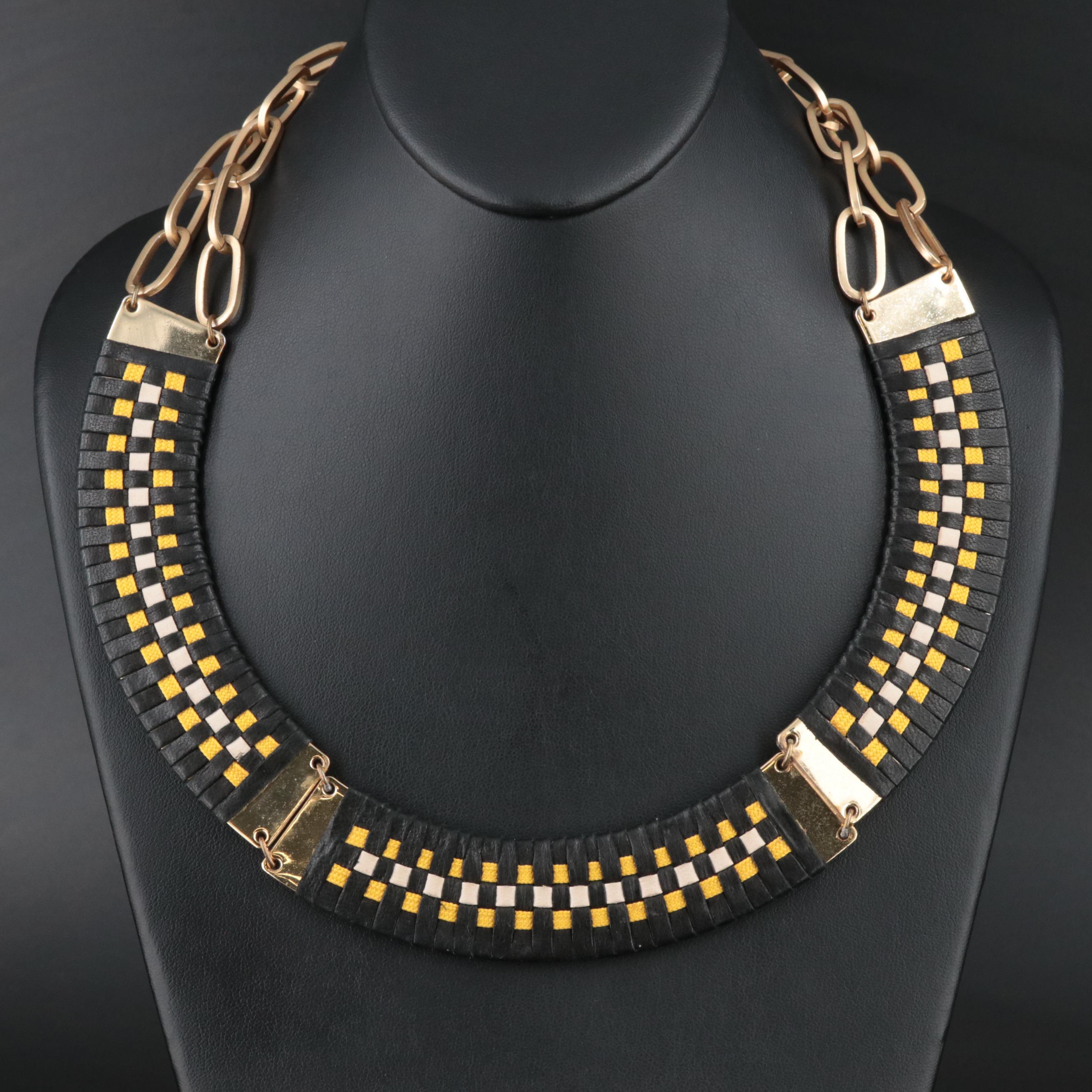 Lizzie Fortunato and French Wing Paris Necklaces