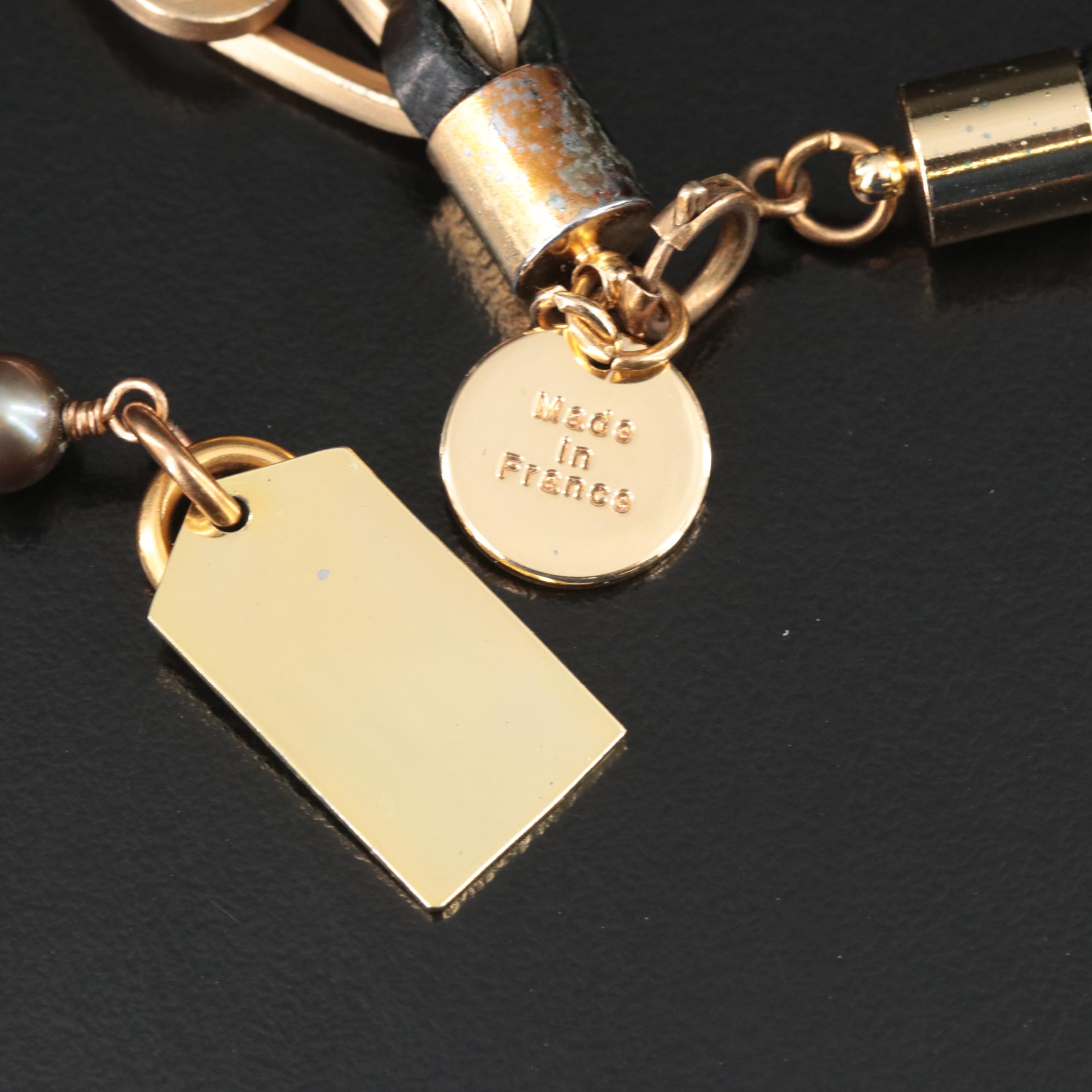 Lizzie Fortunato and French Wing Paris Necklaces