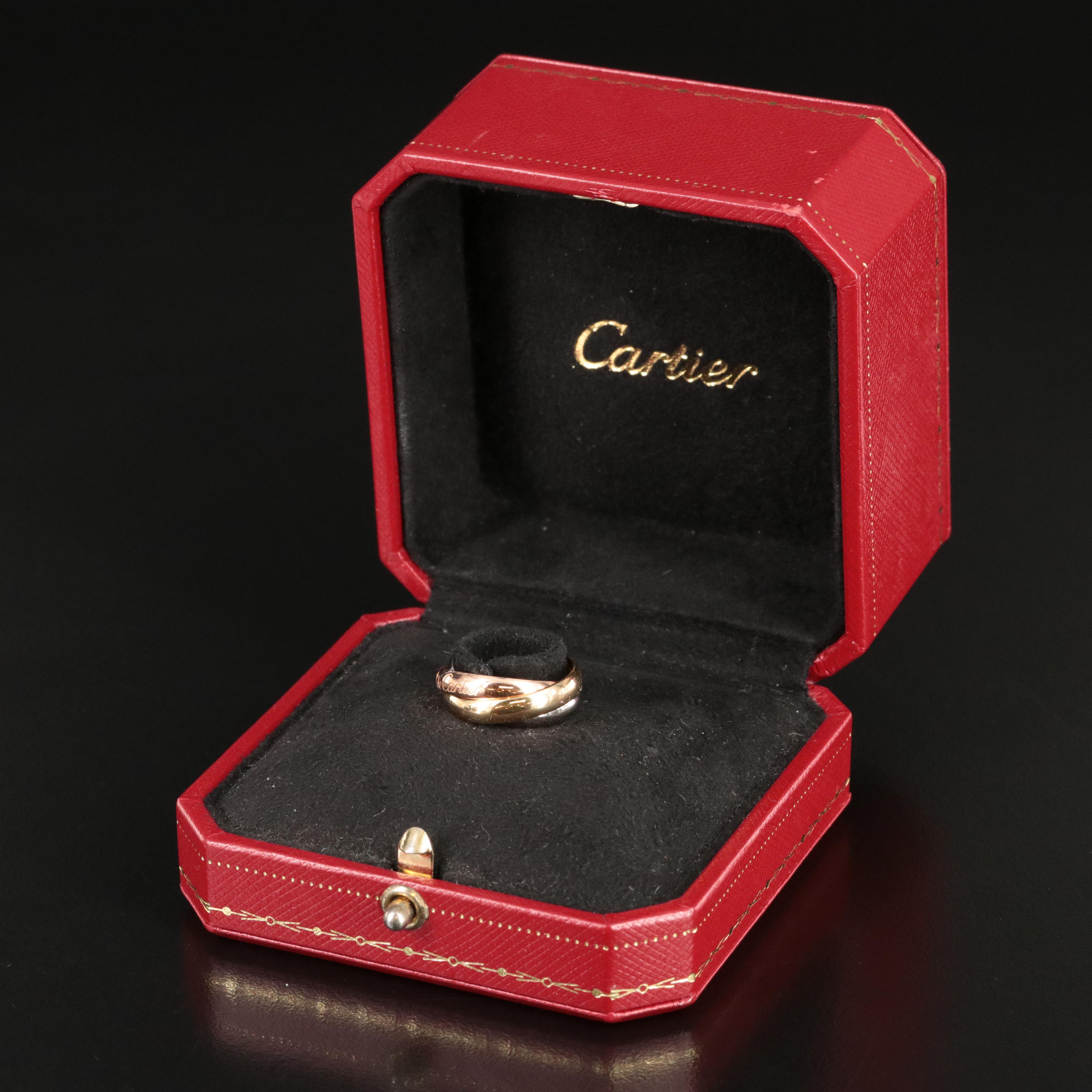 Cartier Les Must de Cartier Trinity 18K Tri-Color Ring