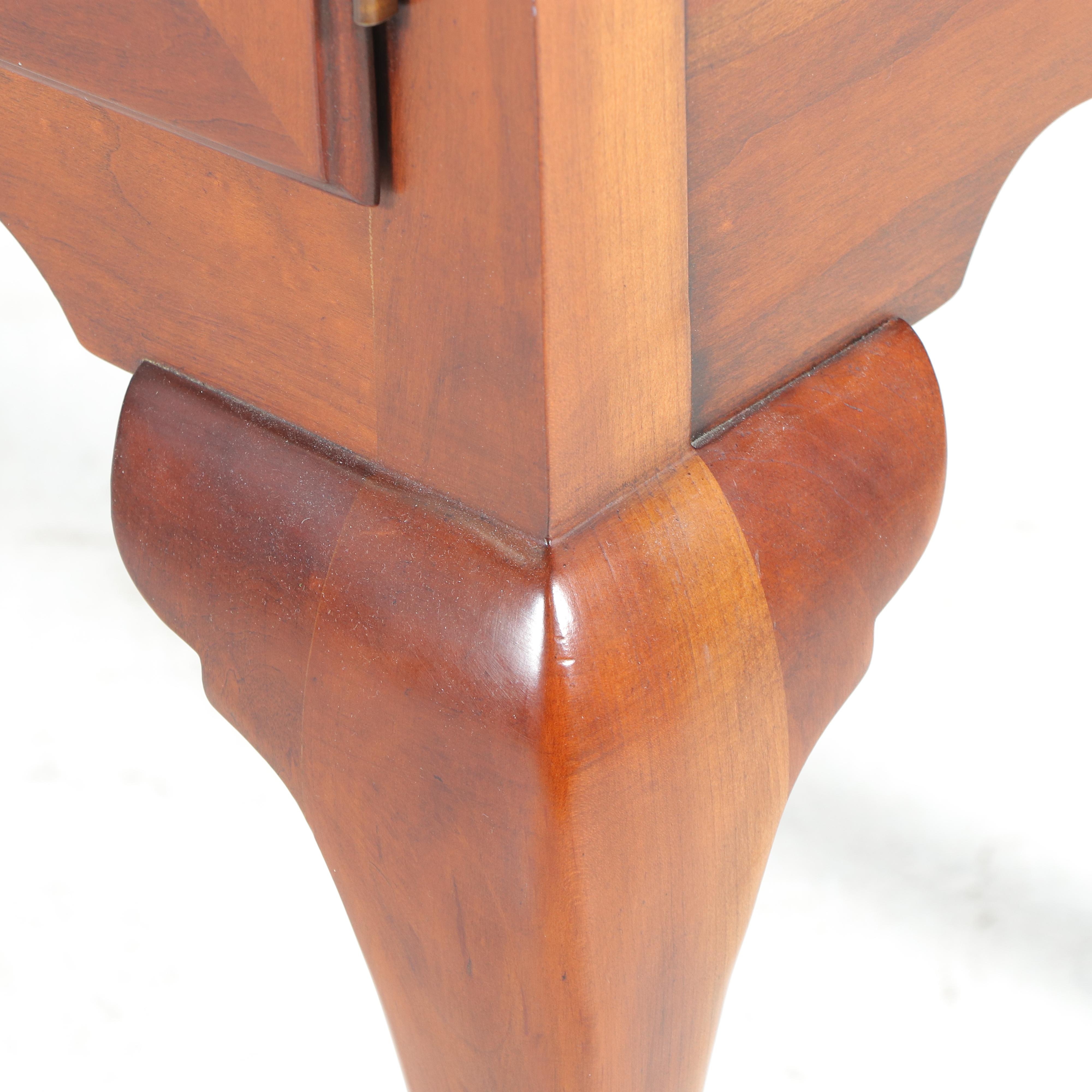 Statton "Trutype Americana" Queen Anne Style Cherrywood Sideboard, dated 1980