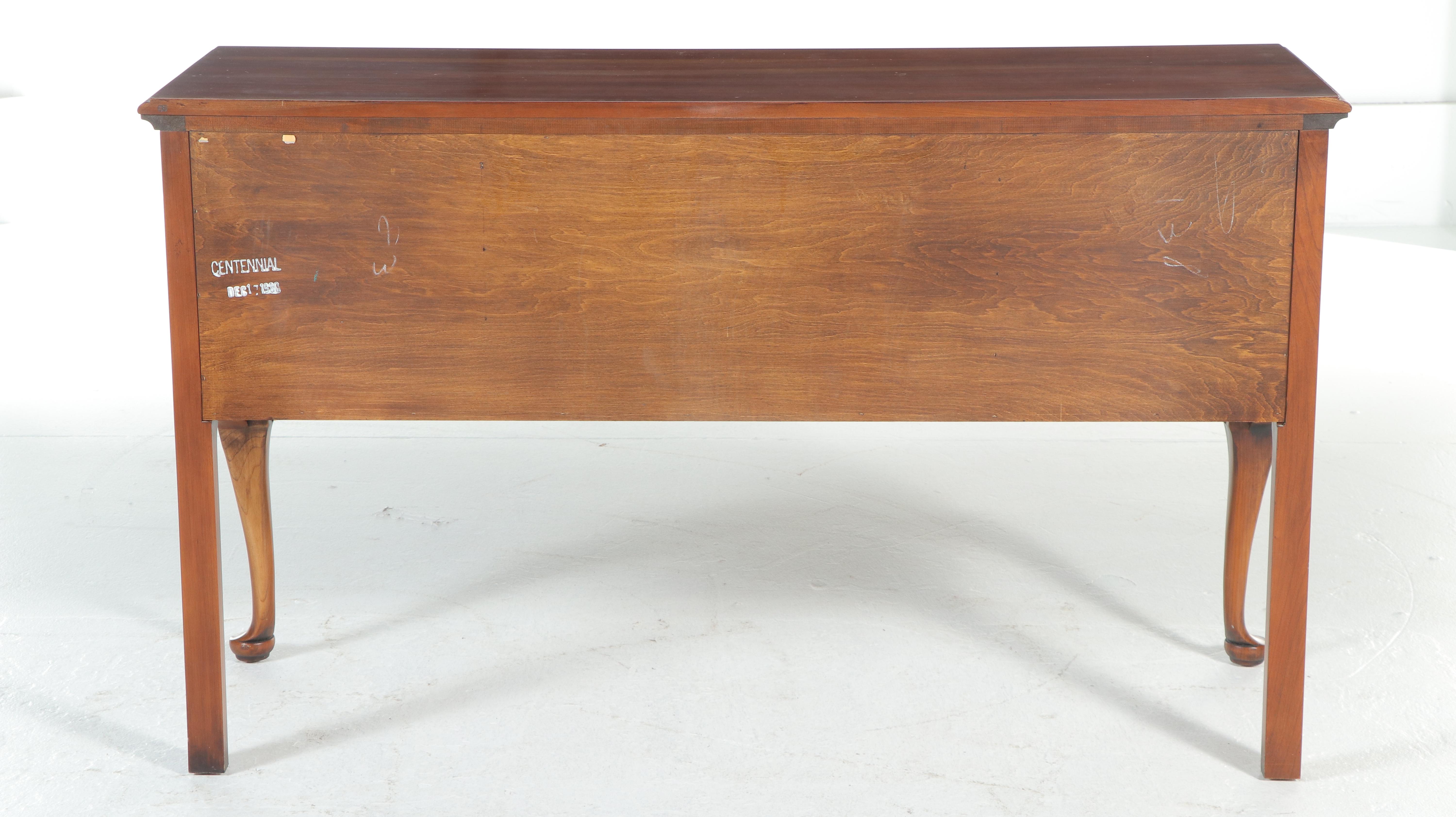 Statton "Trutype Americana" Queen Anne Style Cherrywood Sideboard, dated 1980