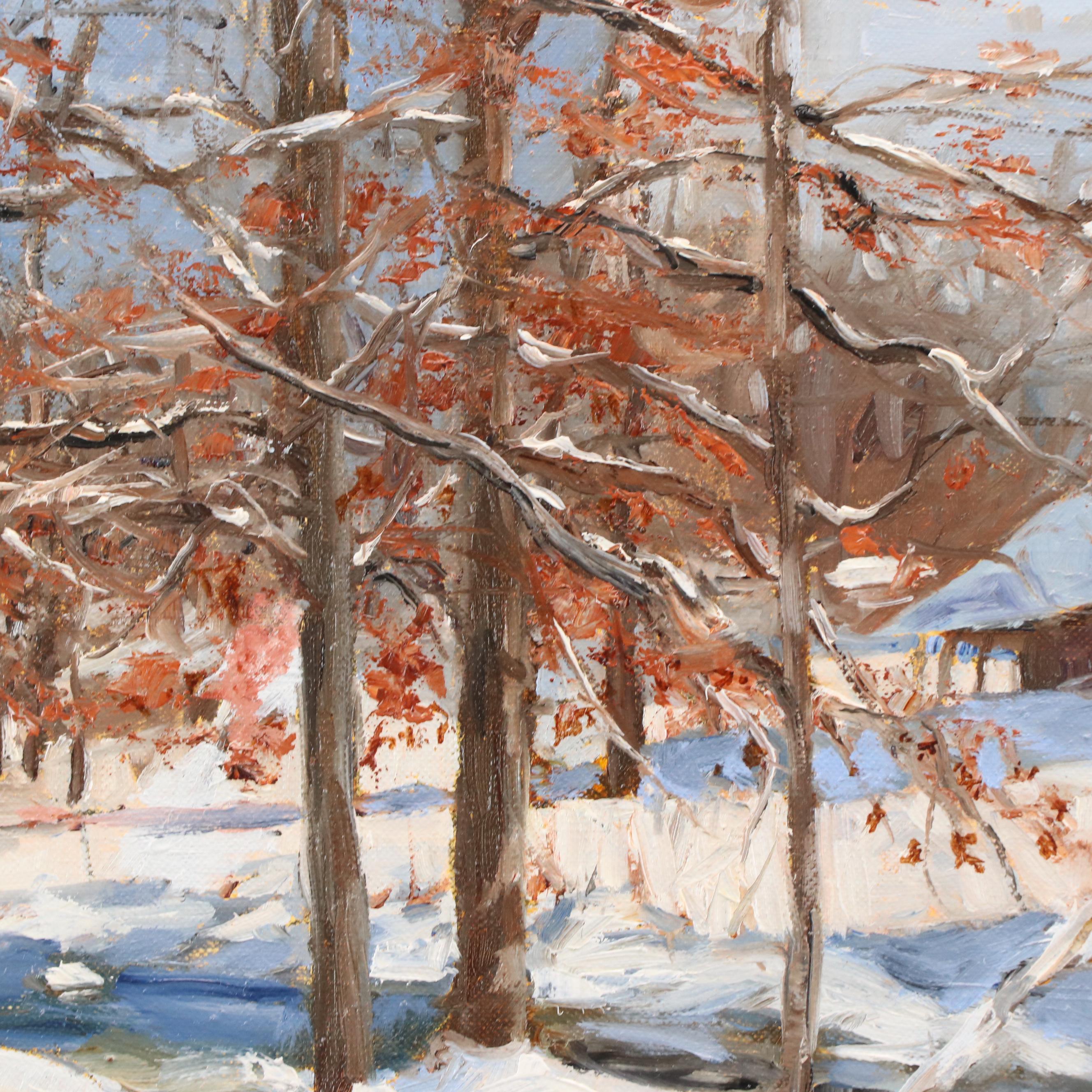 Lassie McDonald Crowder Countryside Landscape Oil Painting