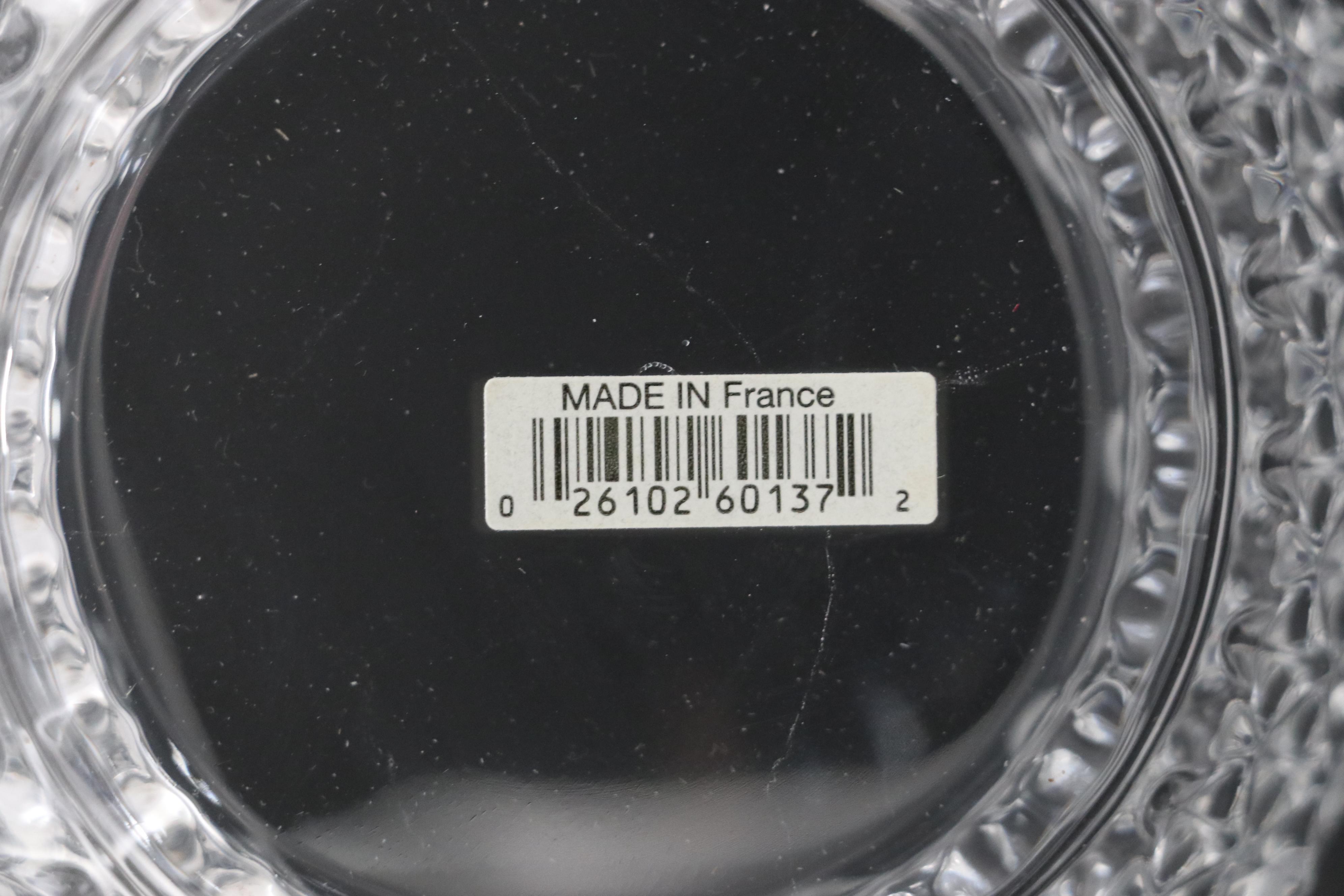 Cristal D'Arques French Crystal "Longchamps" Tableware and Other Decanter