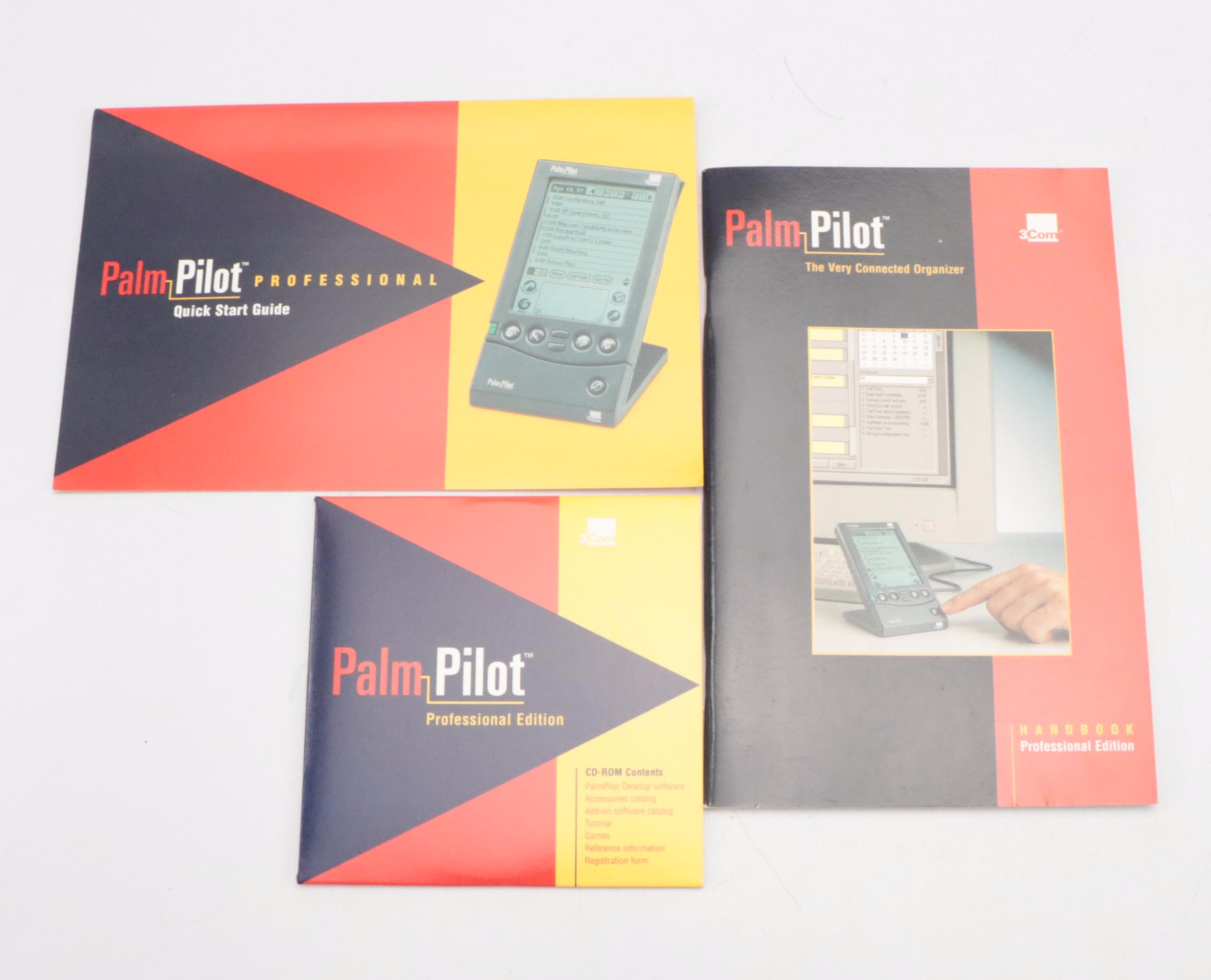 Norwood Micro 5" Black & White TV, Palm Pilot with Original Paperwork, More