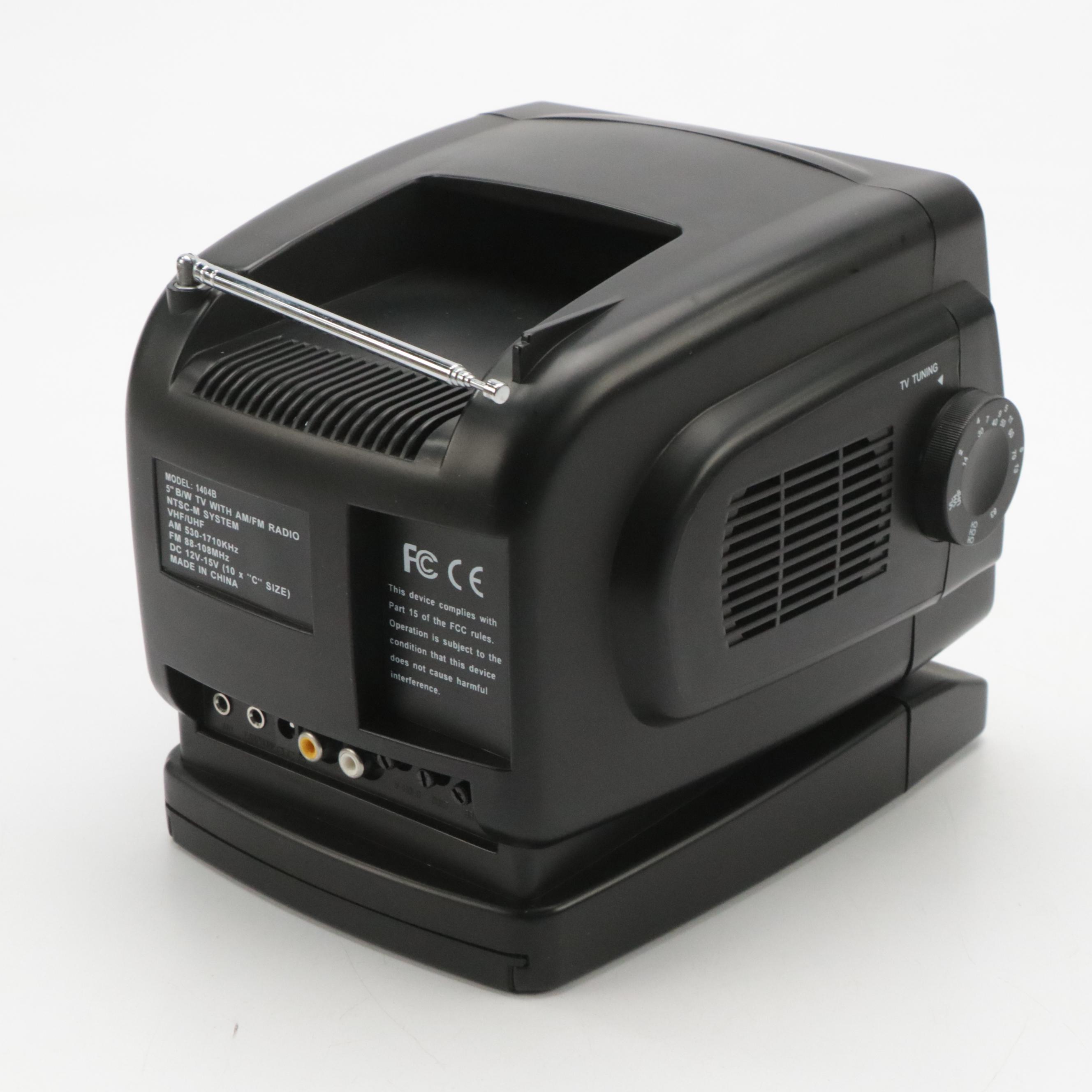 Norwood Micro 5" Black & White TV, Palm Pilot with Original Paperwork, More