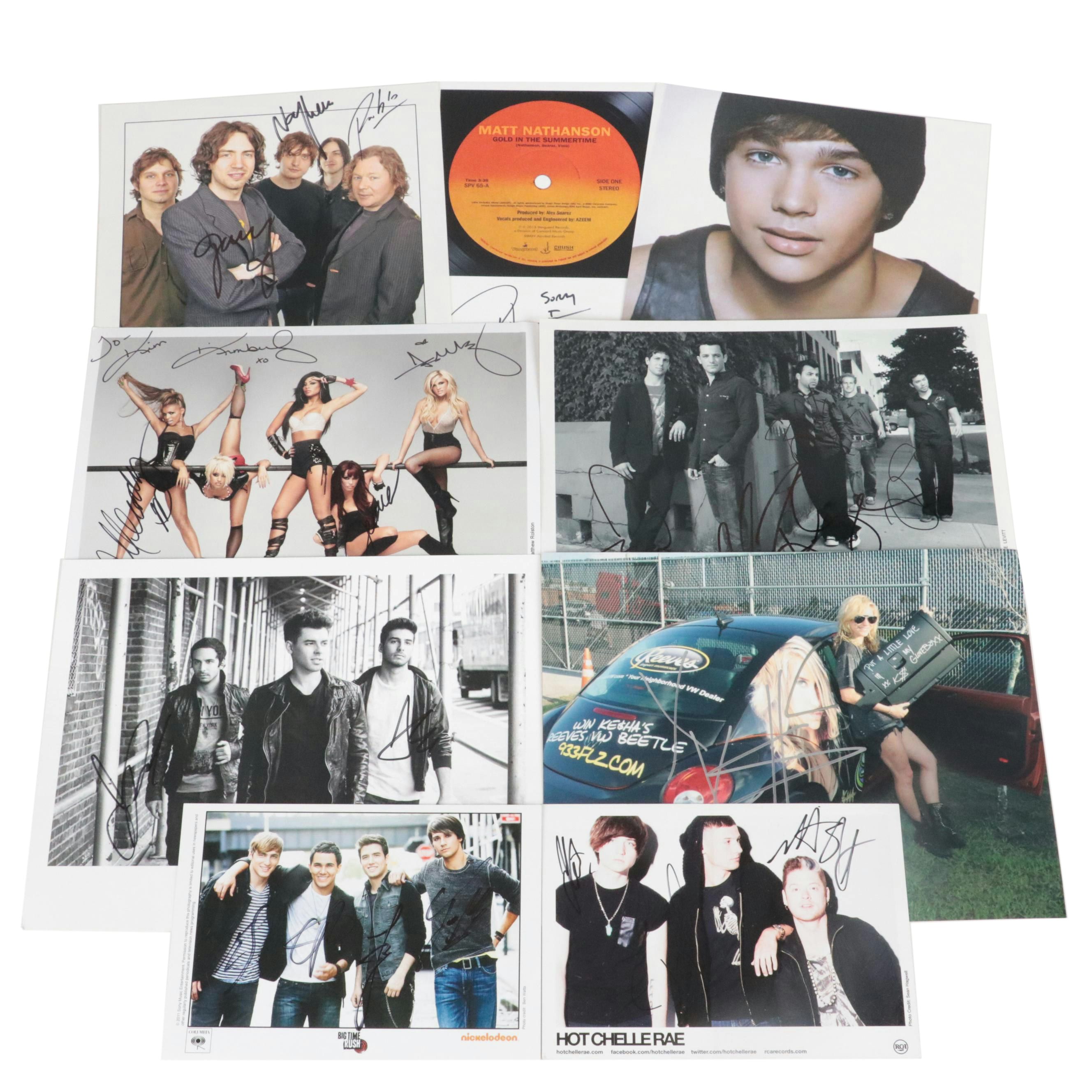 Patrol, Cash Cash, Pussycat Dolls and More Signed Music Prints