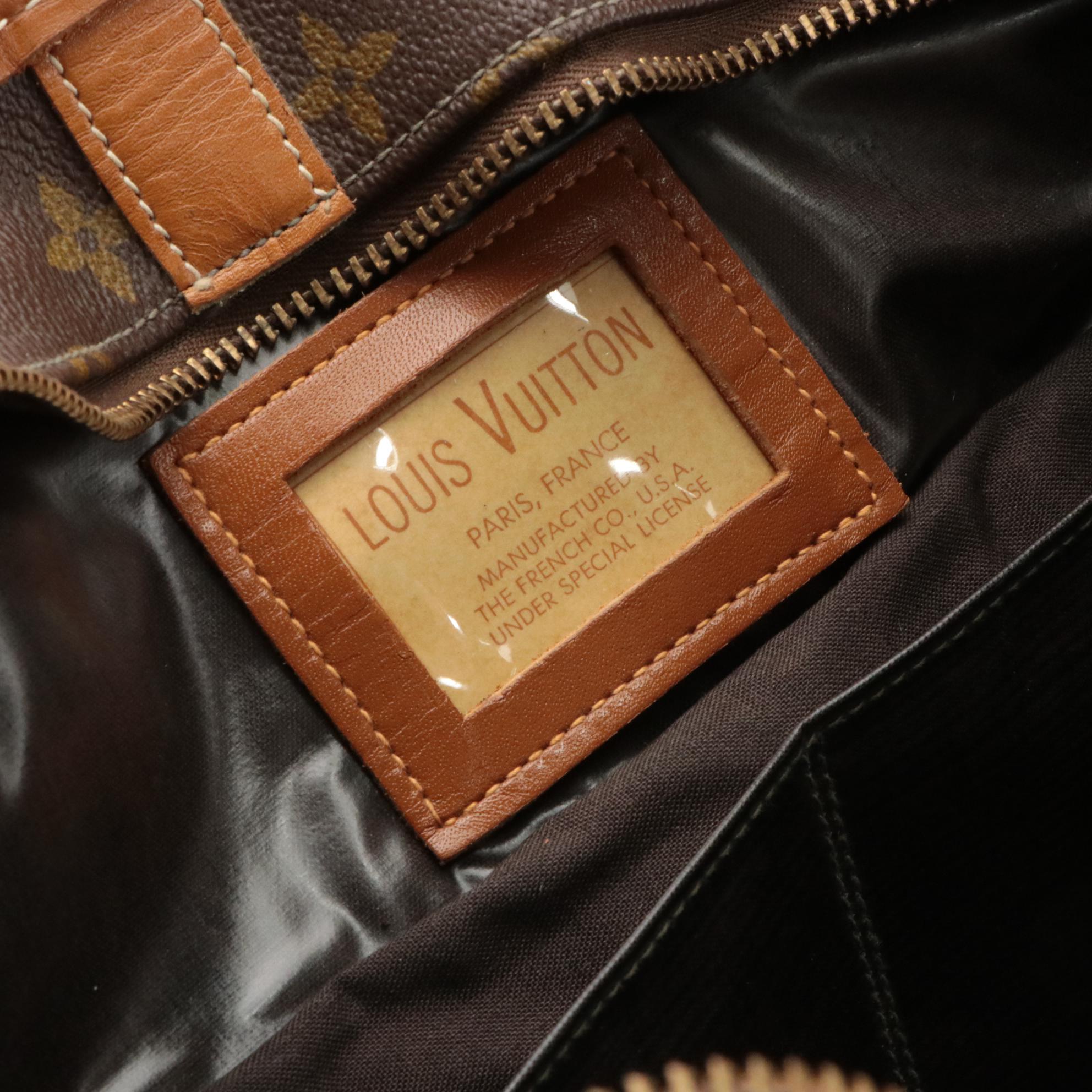 The French Company for Louis Vuitton Weekend Bag in Monogram Canvas