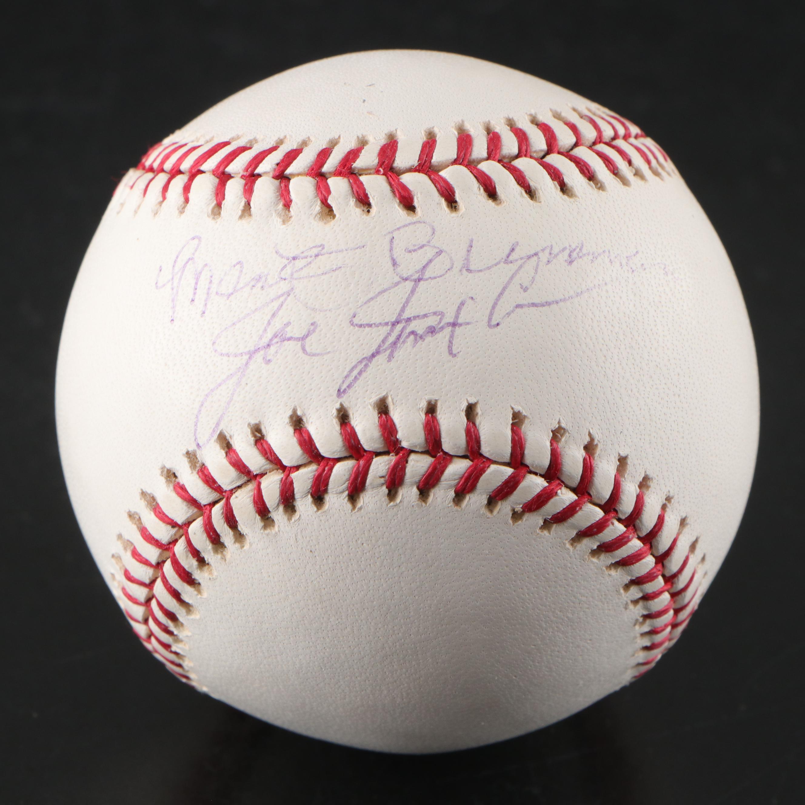 Tony Perez, Marty Brennaman, Joe Nuxhall, and More Signed Rawlings Baseballs