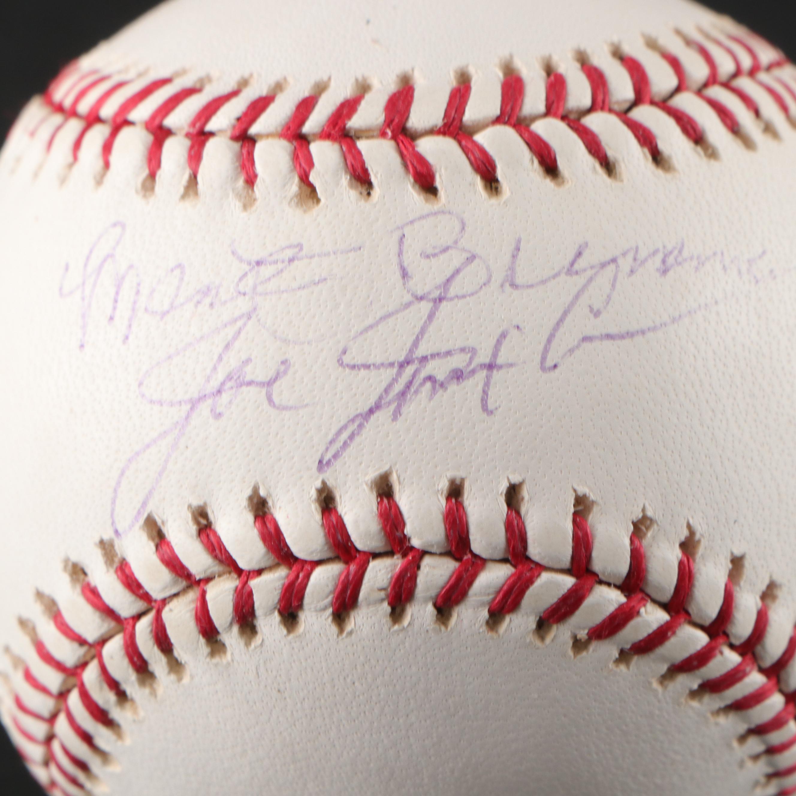 Tony Perez, Marty Brennaman, Joe Nuxhall, and More Signed Rawlings Baseballs