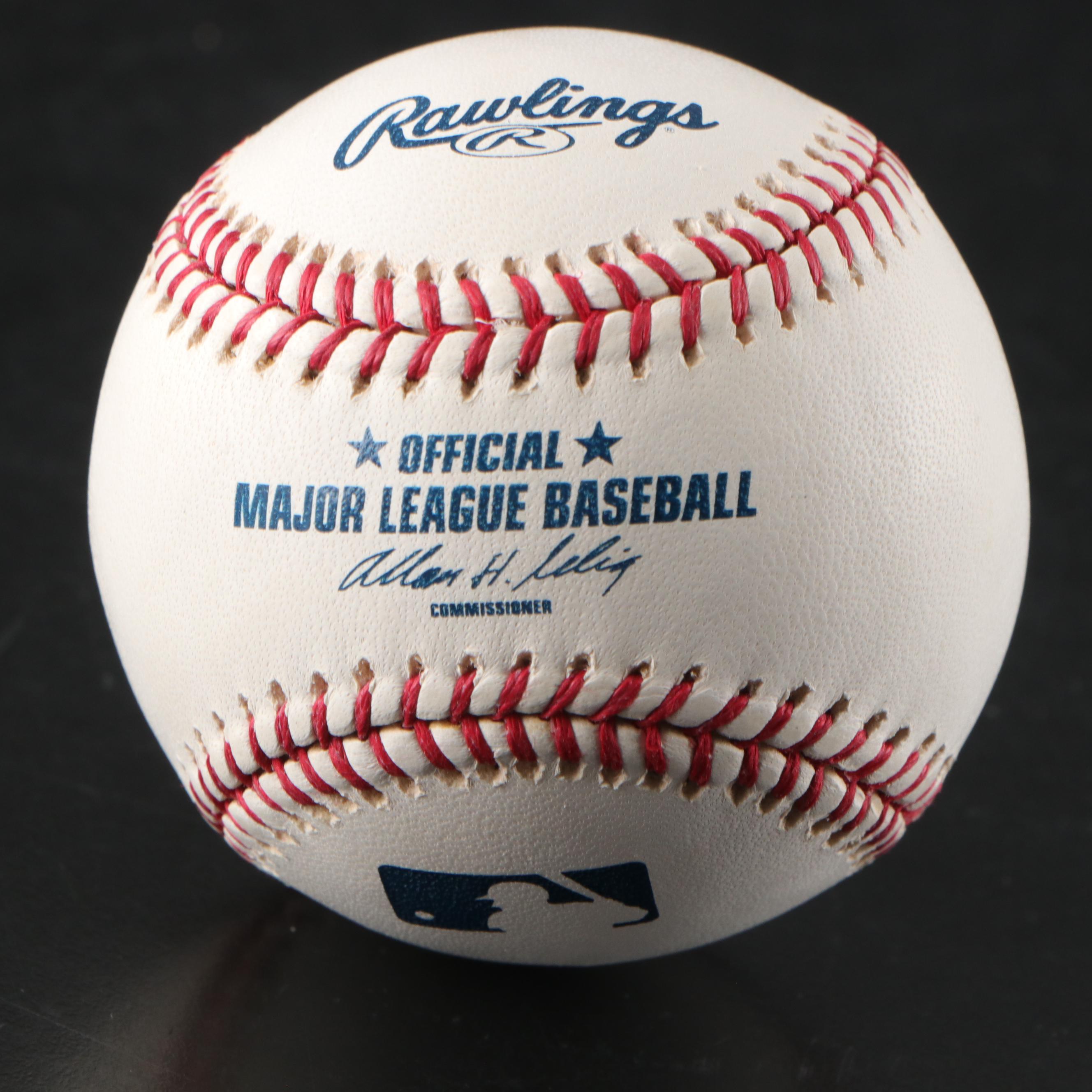 Tony Perez, Marty Brennaman, Joe Nuxhall, and More Signed Rawlings Baseballs