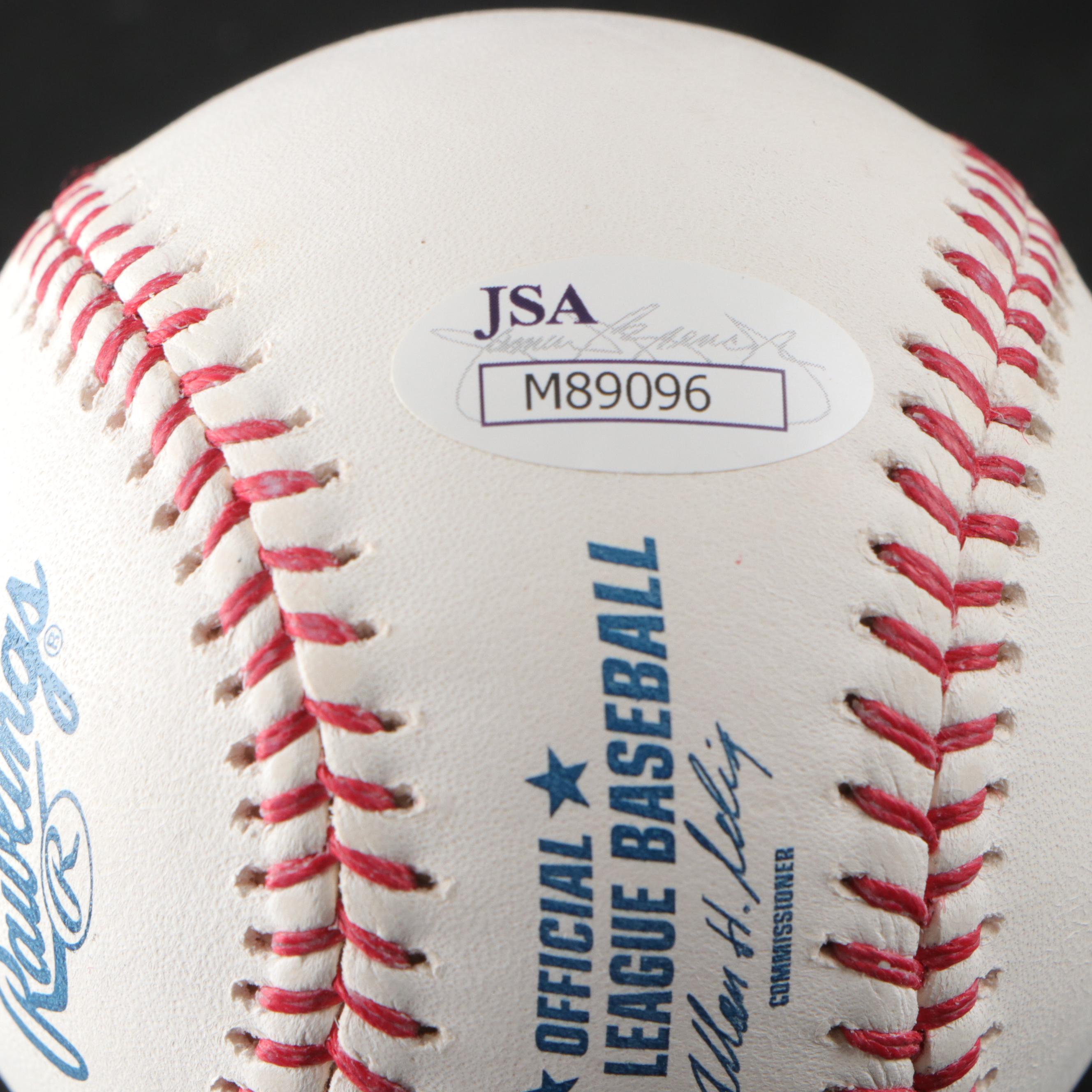 Tony Perez, Marty Brennaman, Joe Nuxhall, and More Signed Rawlings Baseballs