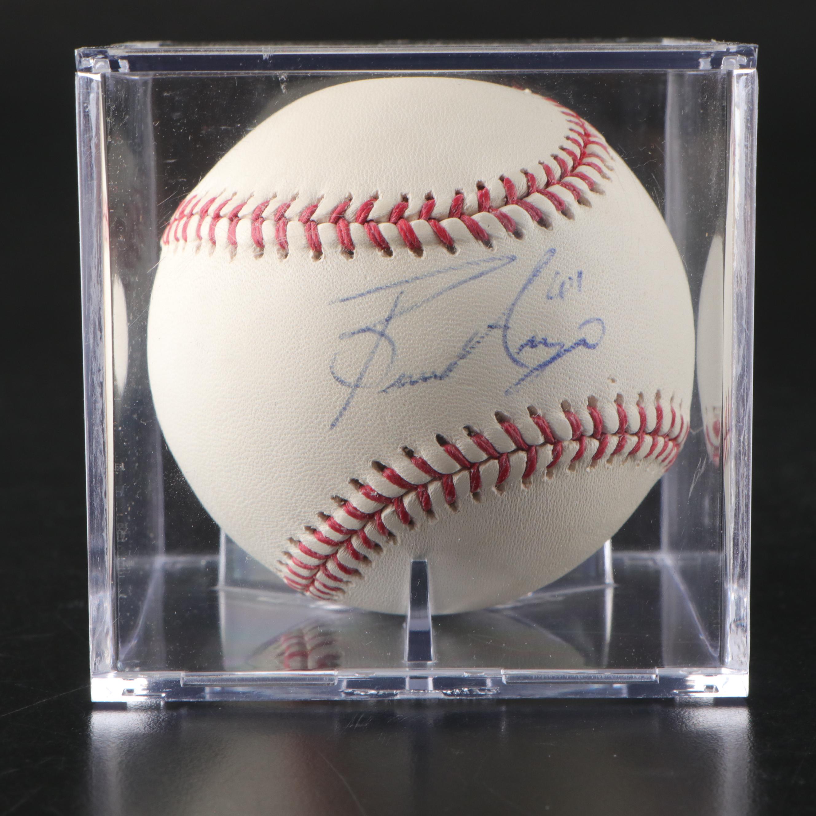 Tony Perez, Marty Brennaman, Joe Nuxhall, and More Signed Rawlings Baseballs