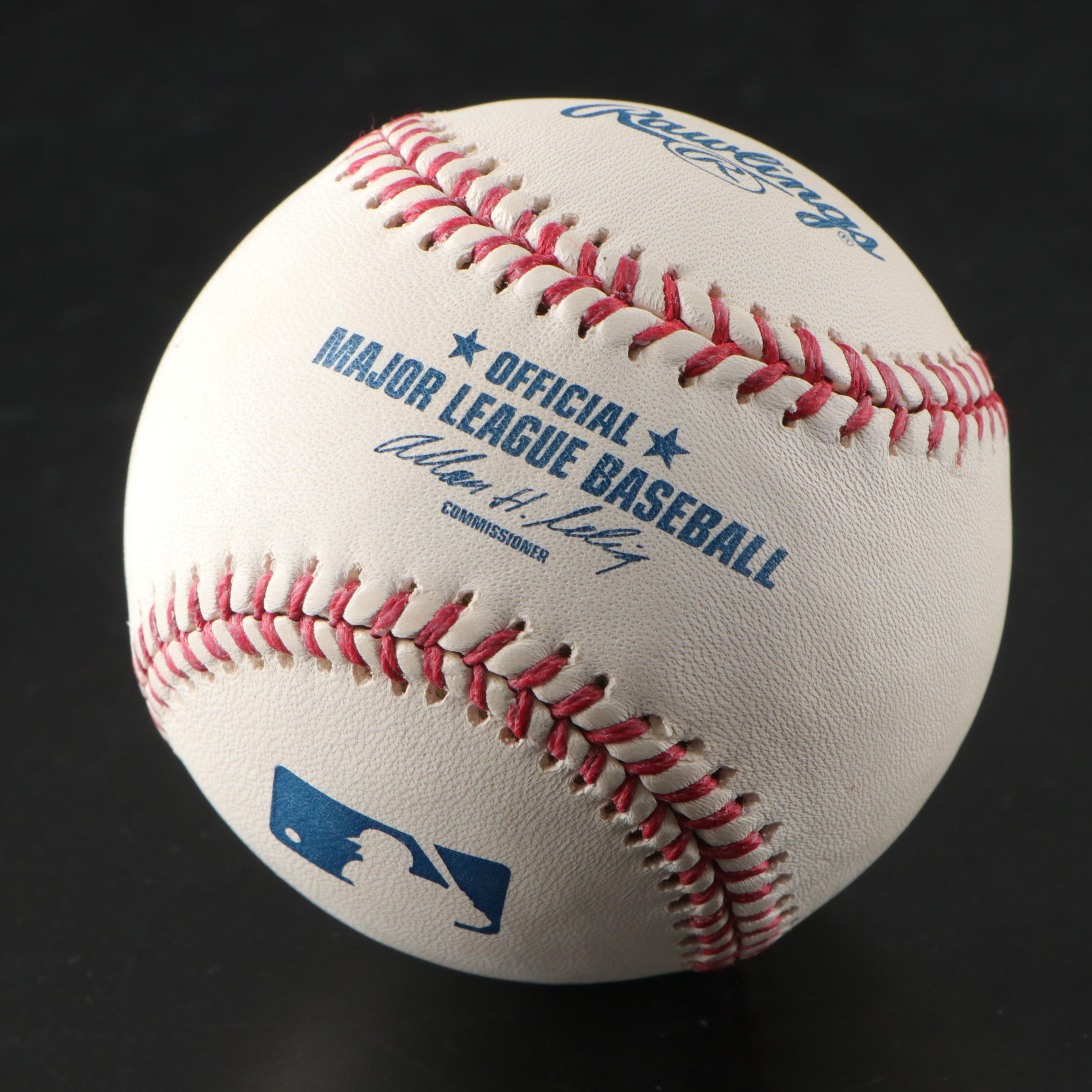 Tony Perez, Marty Brennaman, Joe Nuxhall, and More Signed Rawlings Baseballs