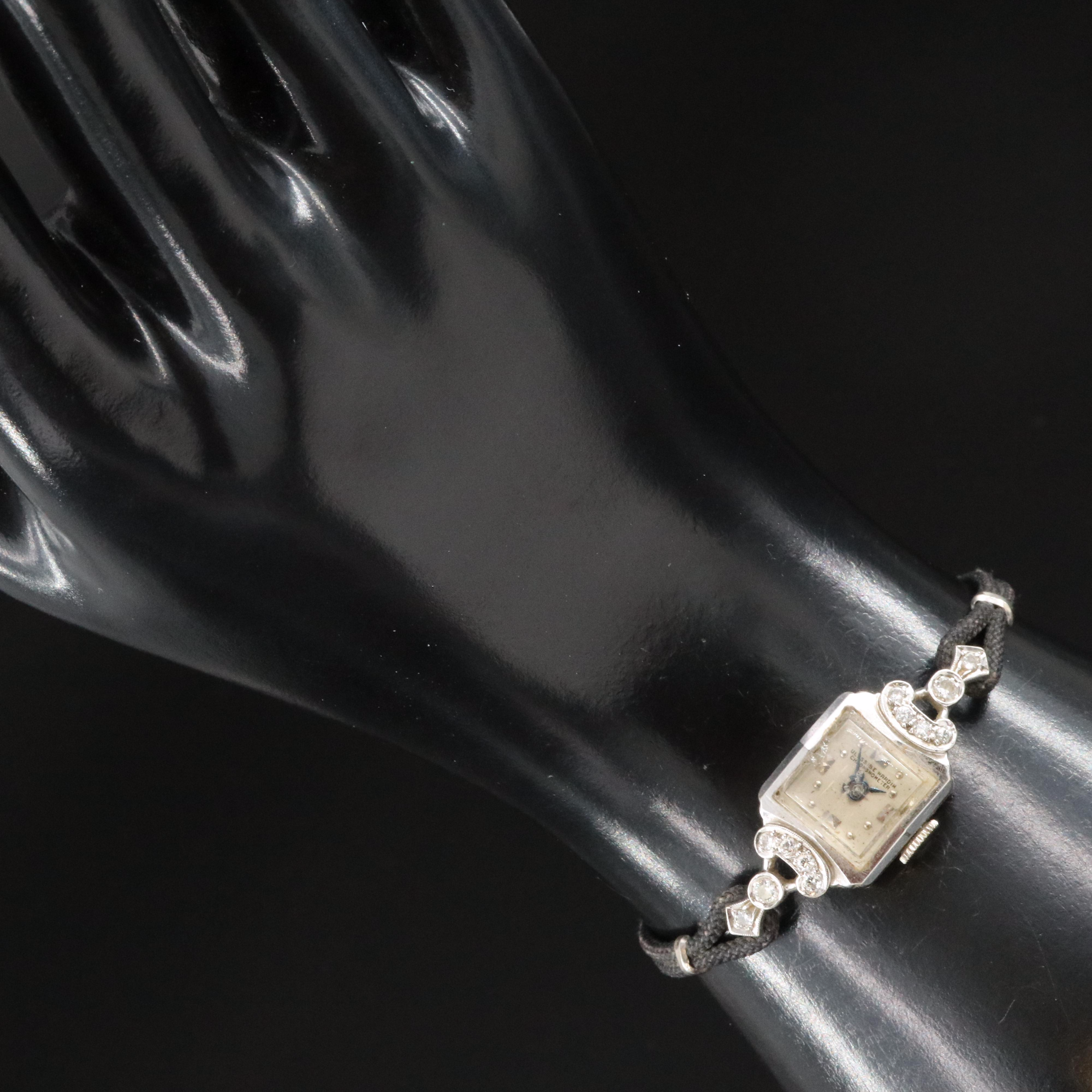 Ulysse Nardin Diamond Set Gold Mechanical Watch