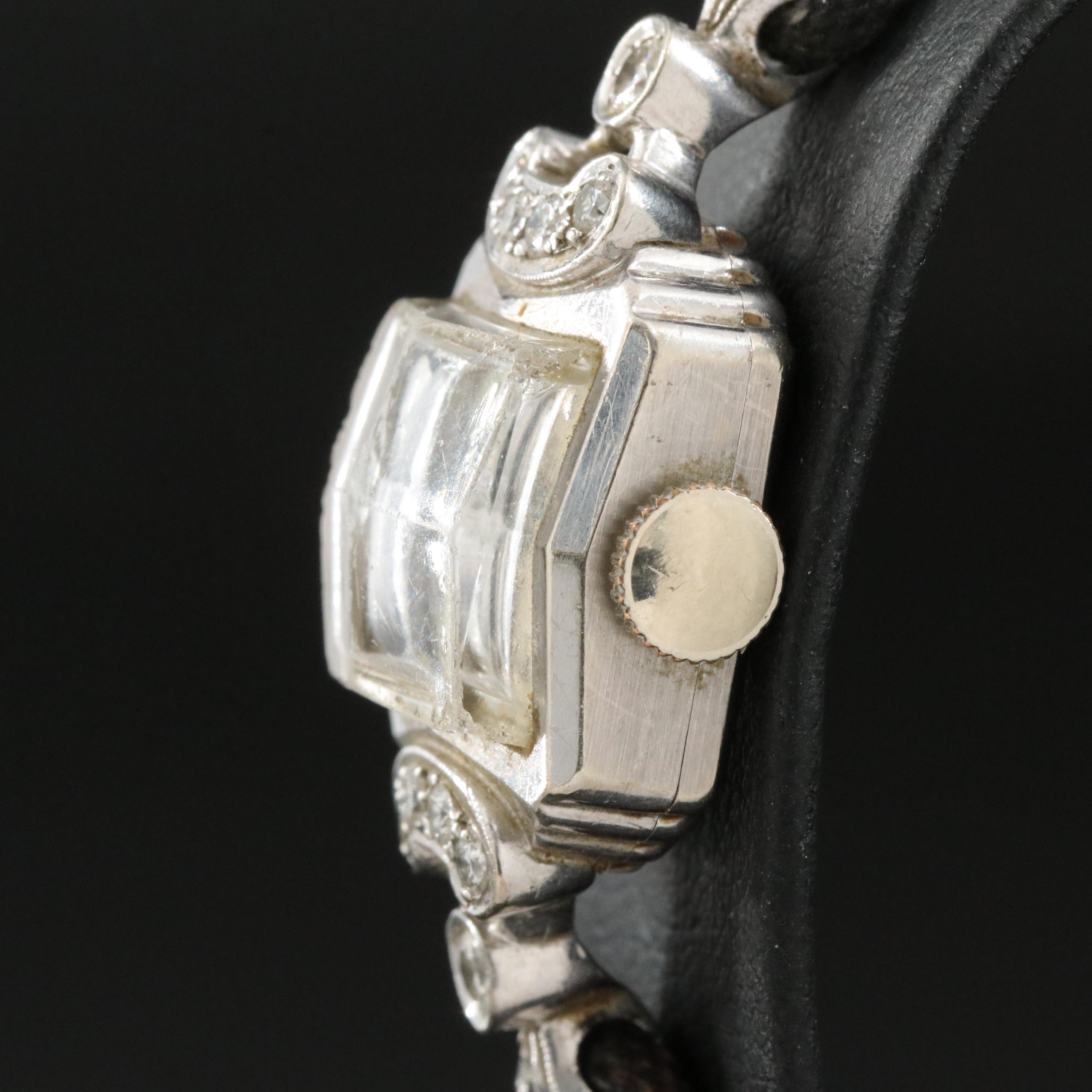 Ulysse Nardin Diamond Set Gold Mechanical Watch